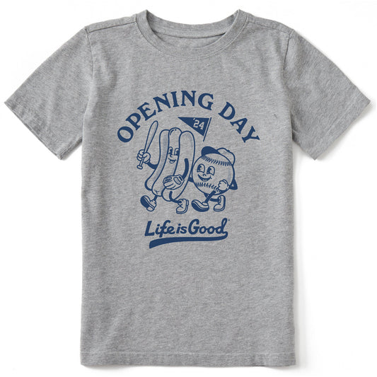 Kids Craft Opening Day '24 Baseball Short Sleeve Crusher Tee