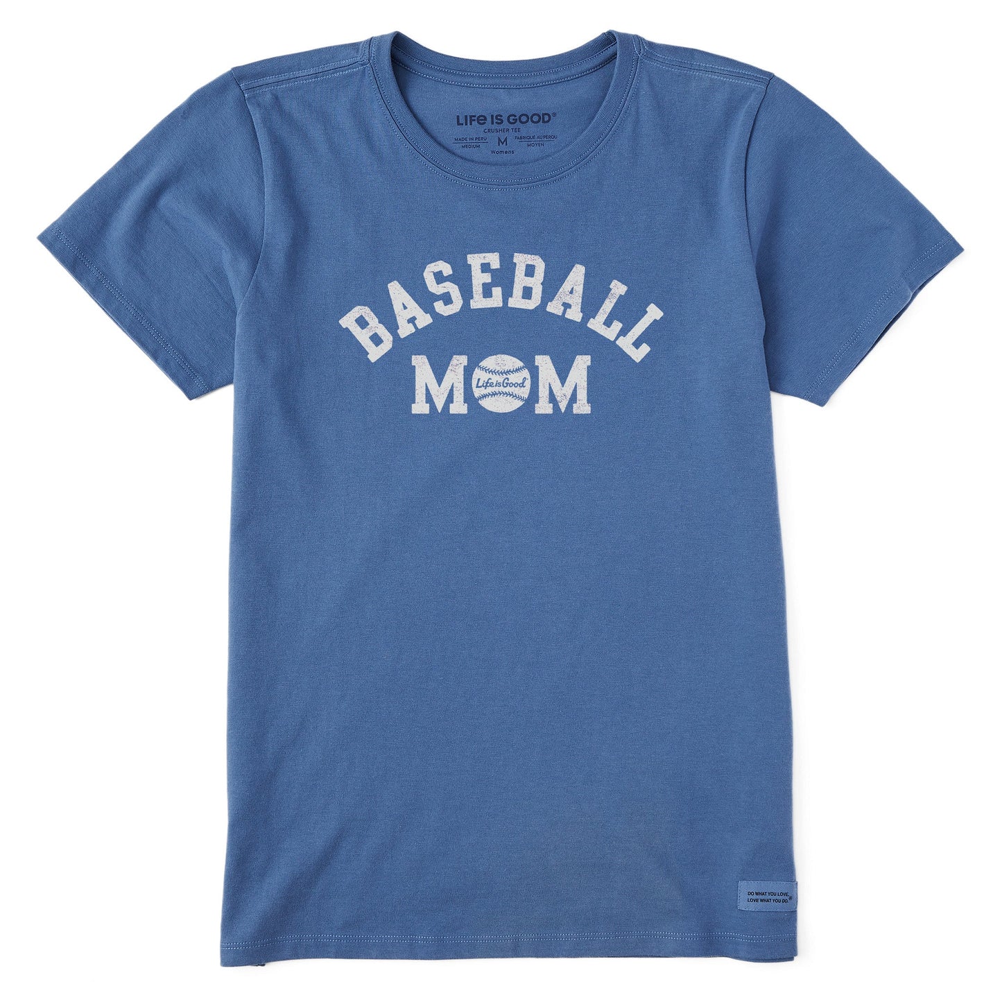 Women's Crafty Baseball Mom Short Sleeve Crusher Tee