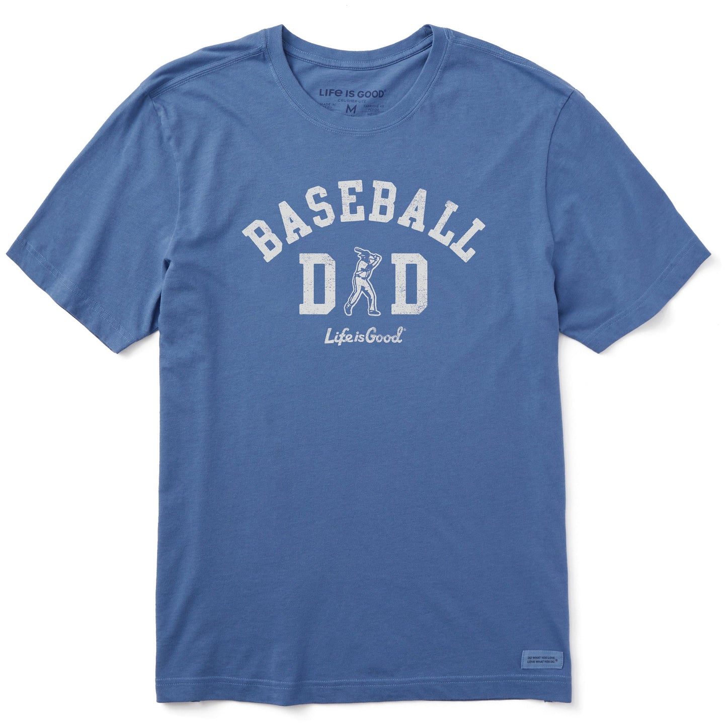 Men's Baseball Dad Player Short Sleeve Crusher Tee