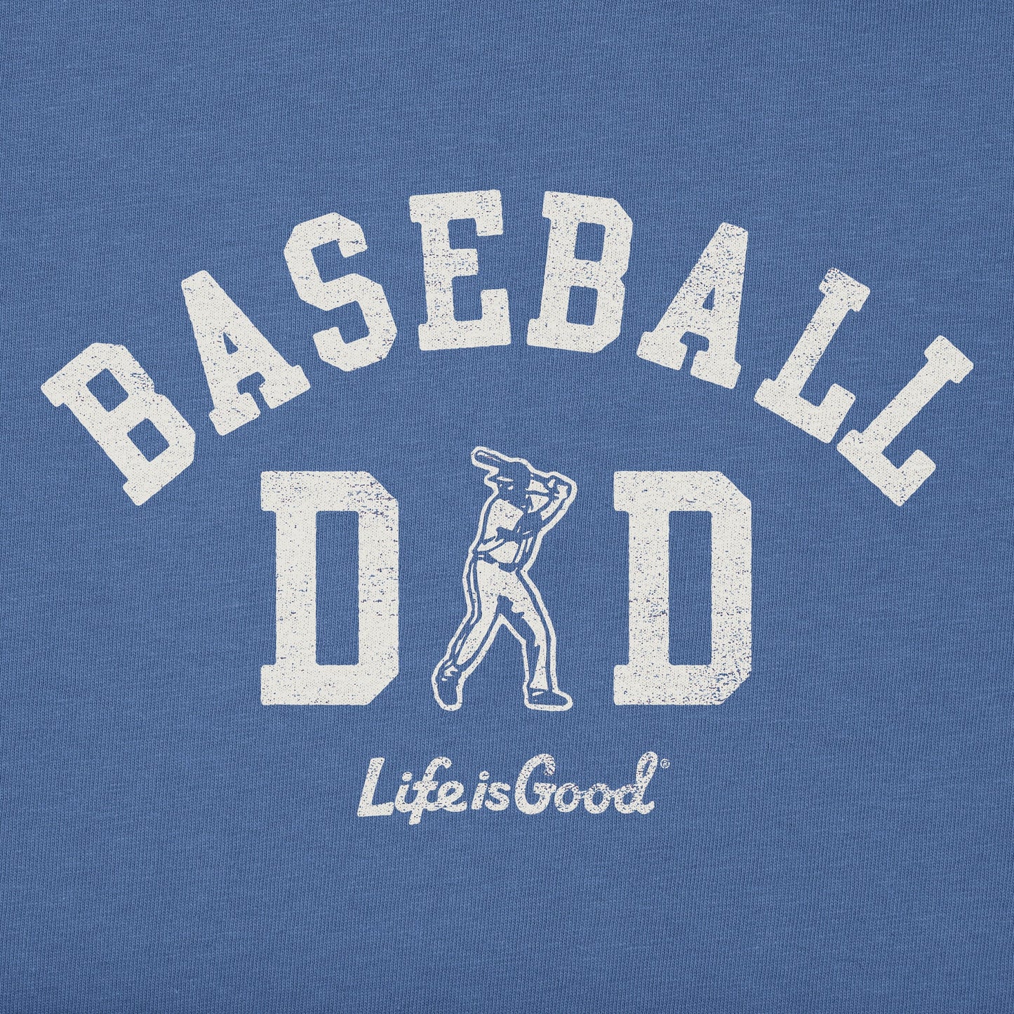 Men's Baseball Dad Player Short Sleeve Crusher Tee