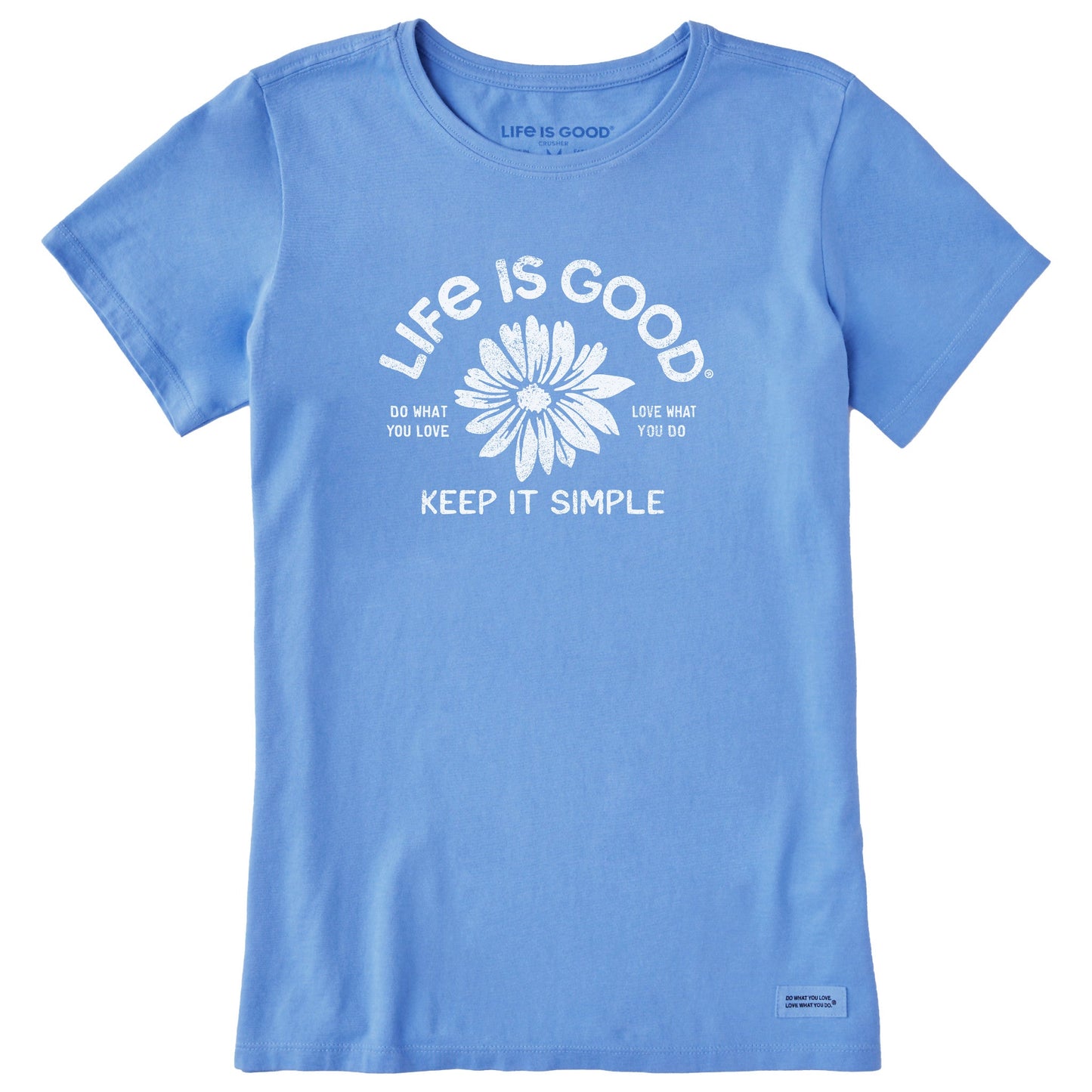 Women's Crafty Keep it Simple Daisy Short Sleeve Tee