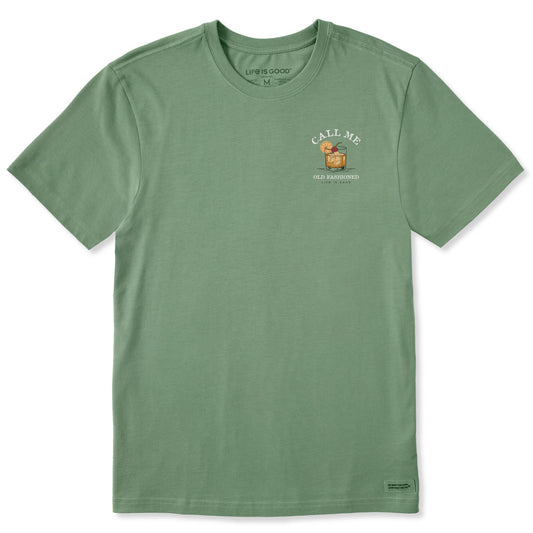 Men's Call Me Old Fashioned Short Sleeve Crusher Tee