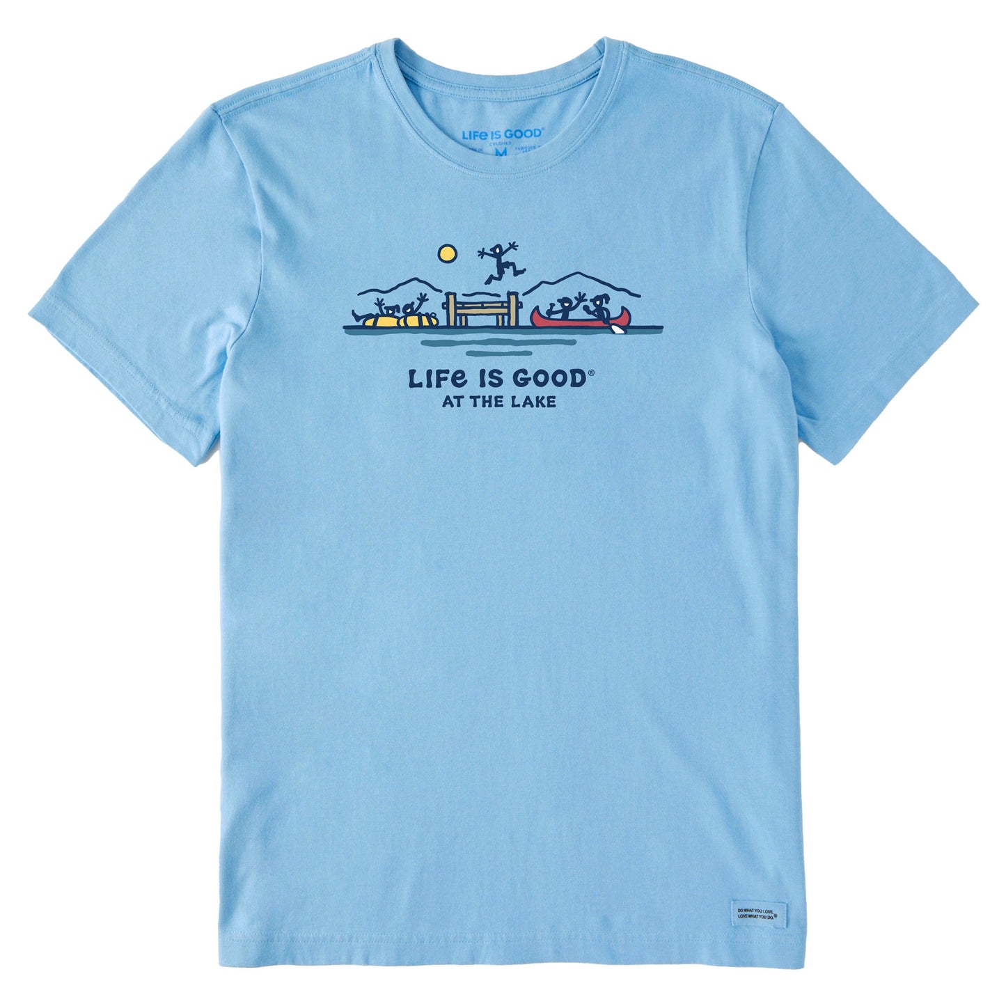 Men's Fun at the Lake Short Sleeve Crusher Tee