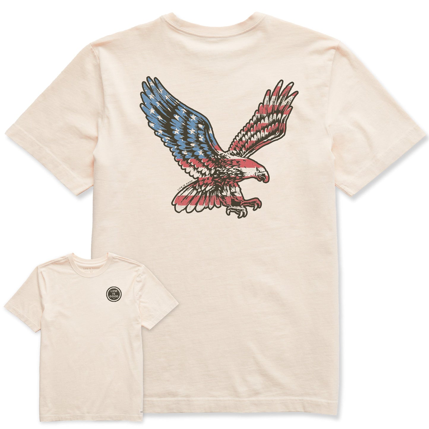 Men's Eagle Flag Short Sleeve Tee
