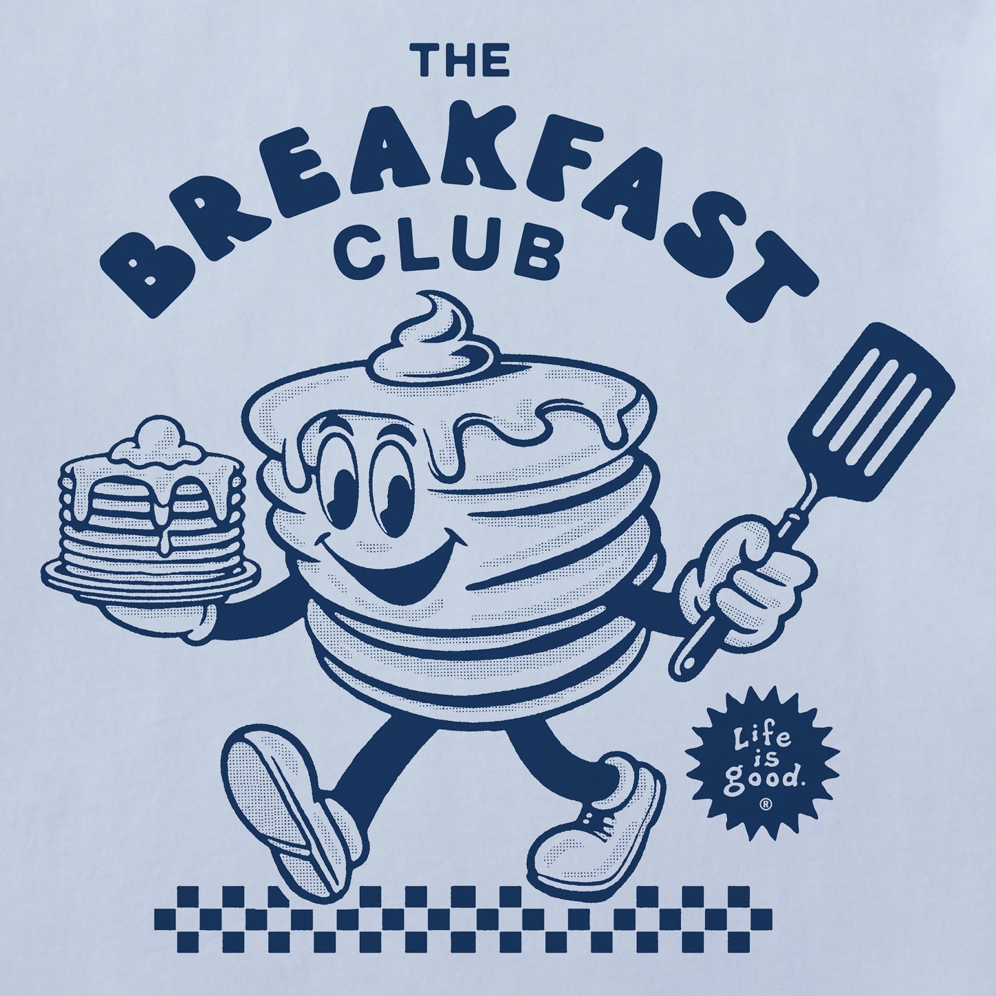 Men's The Breakfast Club Pancakes Short Sleeve Crusher Tee