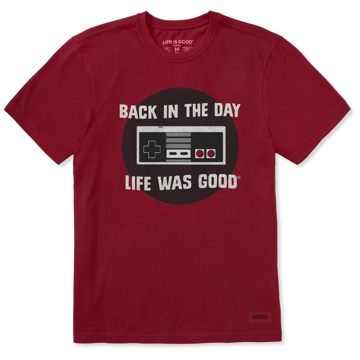 Men's Back in the Day Short Sleeve Crusher Tee