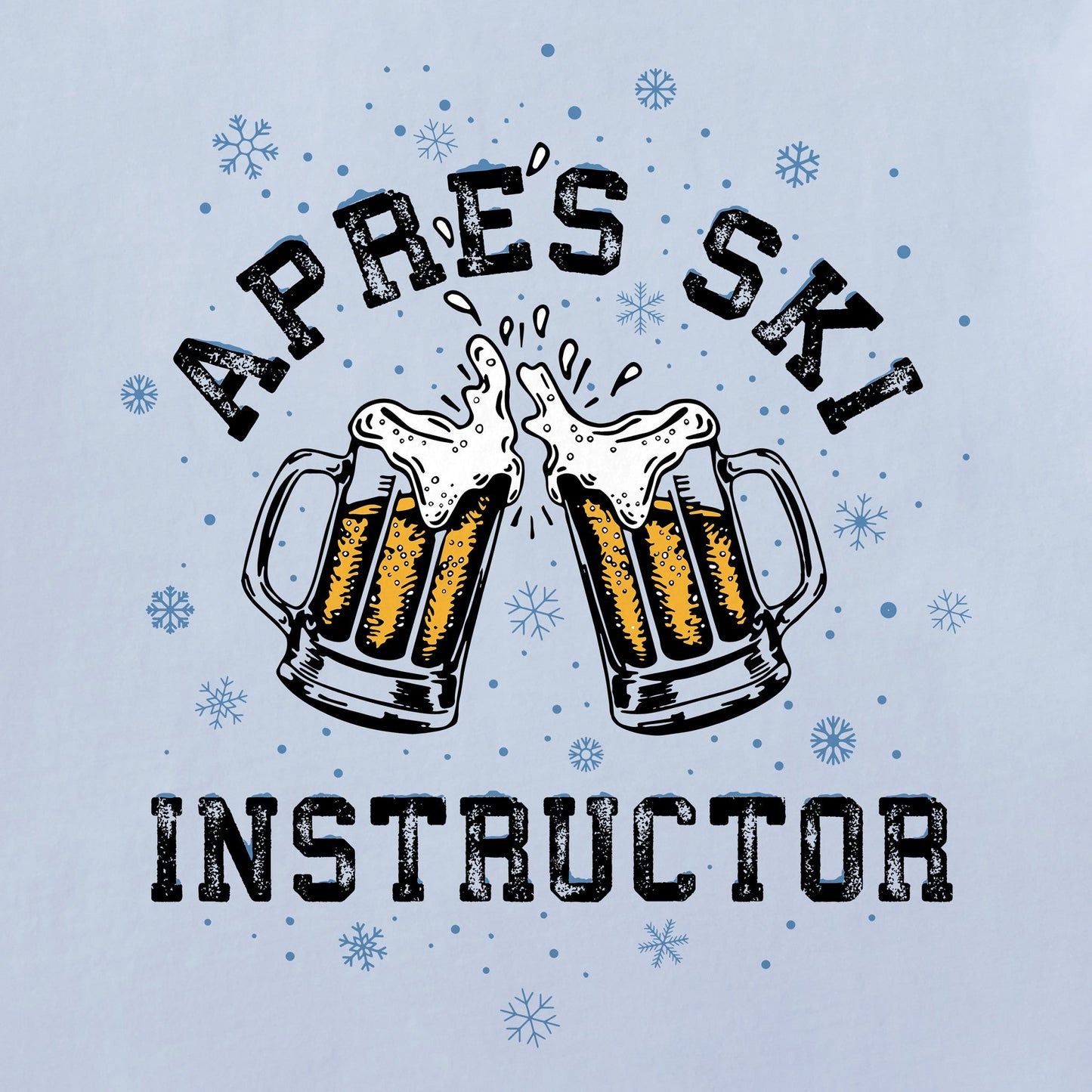 Men's Apres Ski Frosty Mugs Short Sleeve Crusher Tee