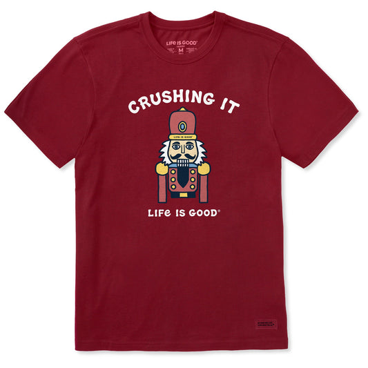 Men's Crushing It Nutcracker Short Sleeve Crusher Tee
