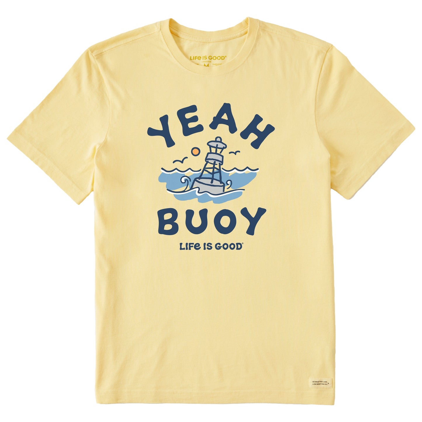 Men's Vintage Yeah Buoy Short Sleeve Crusher Tee