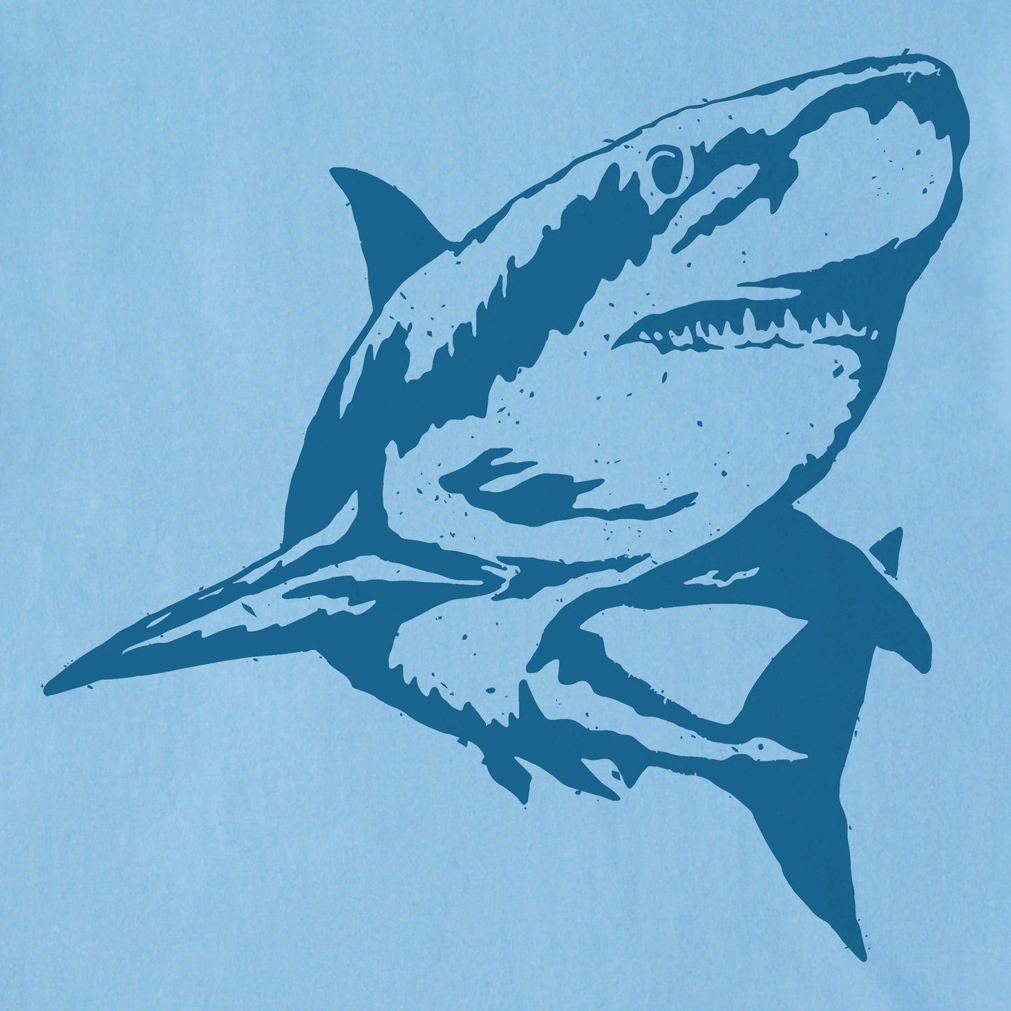 Men's Crafty Shark Short Sleeve Crusher Tee