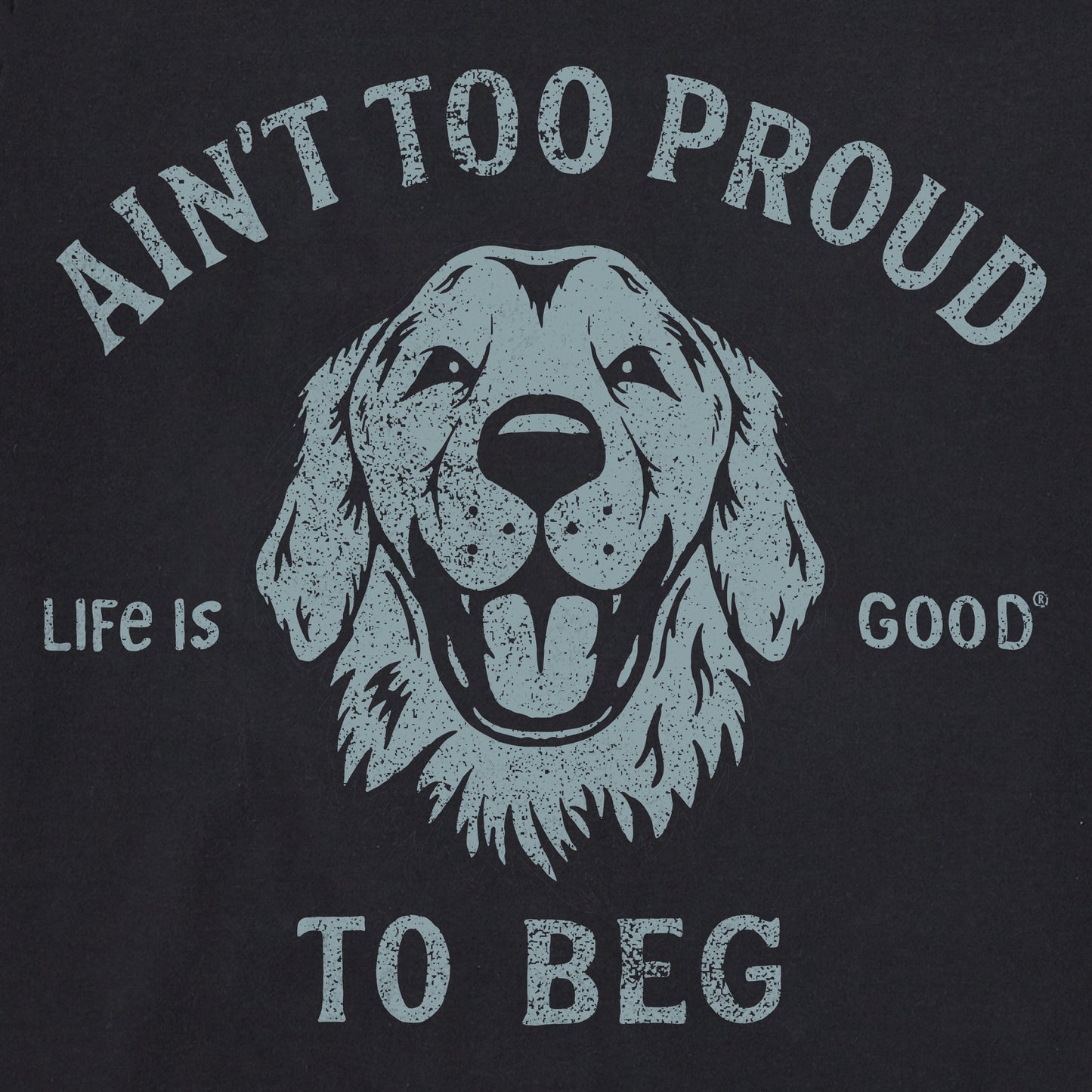 Men's Ain't Too Proud to Beg Short Sleeve Tee