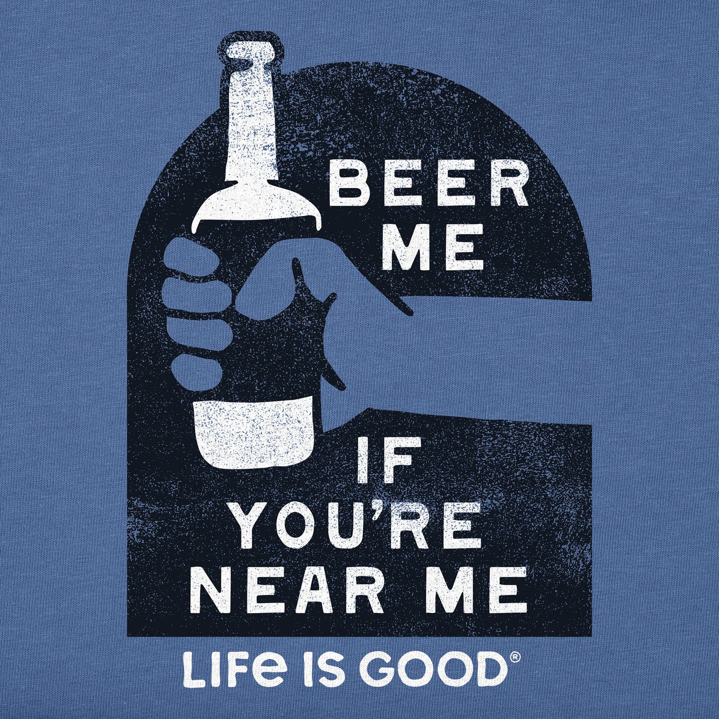 Men's Beer Me if You're Near Me Short Sleeve Tee