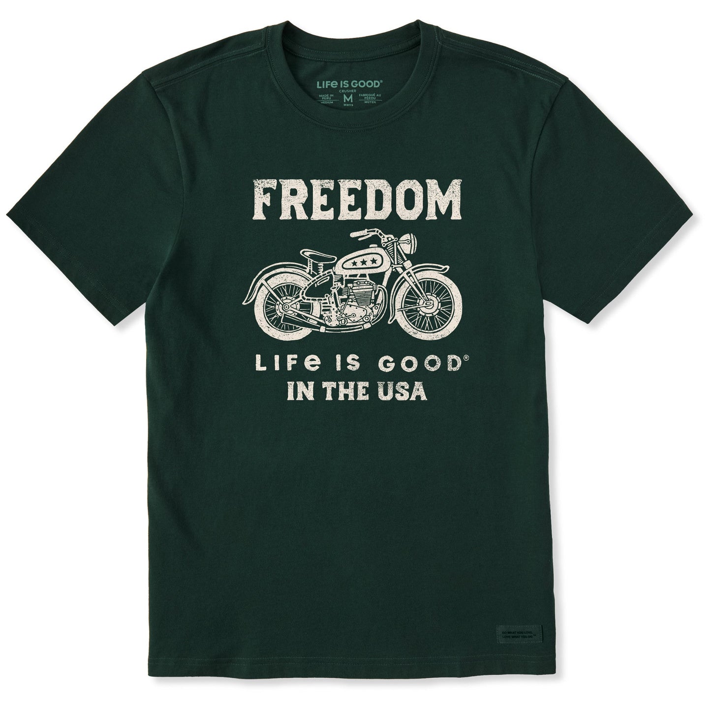 Men's Freedom Motorcycle Short Sleeve Tee