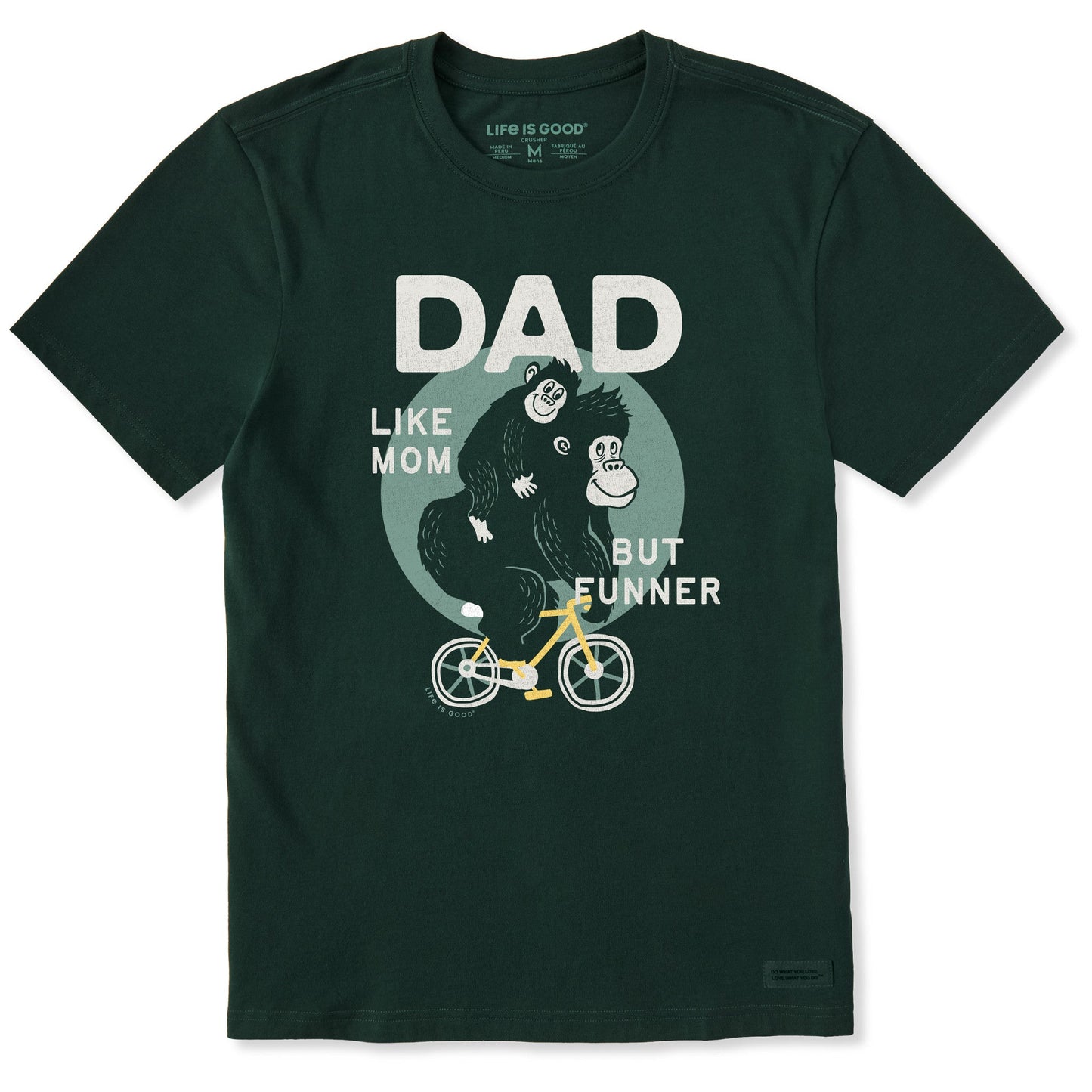 Men's Dad Like Mom but Funner Short Sleeve Tee