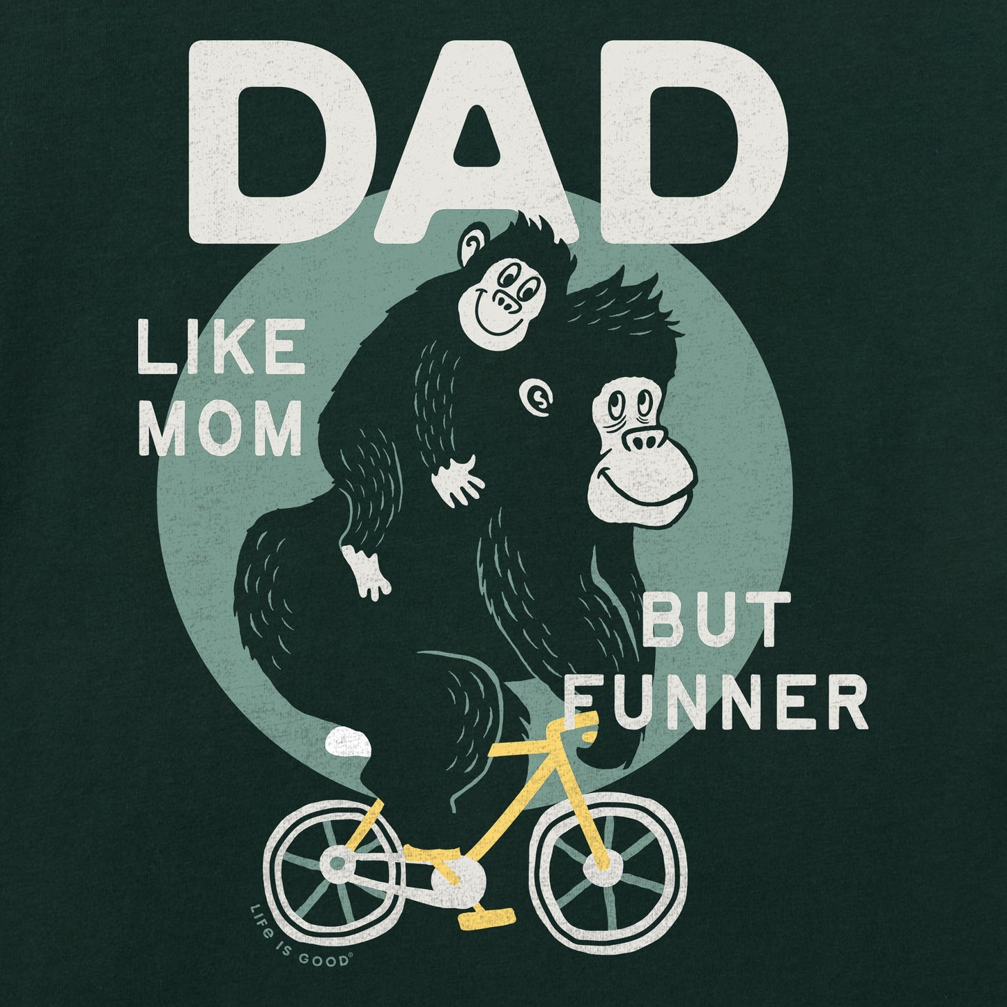 Men's Dad Like Mom but Funner Short Sleeve Tee
