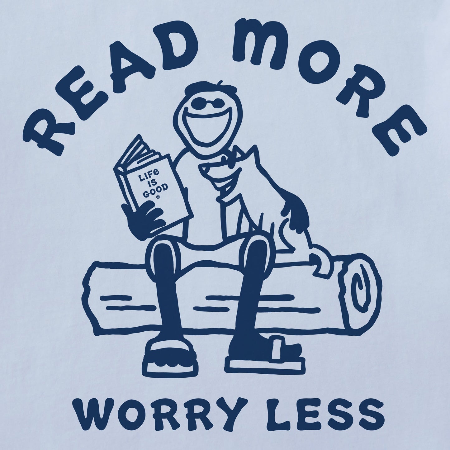 Men's Jake & Rocket Read More Short Sleeve Crusher Tee