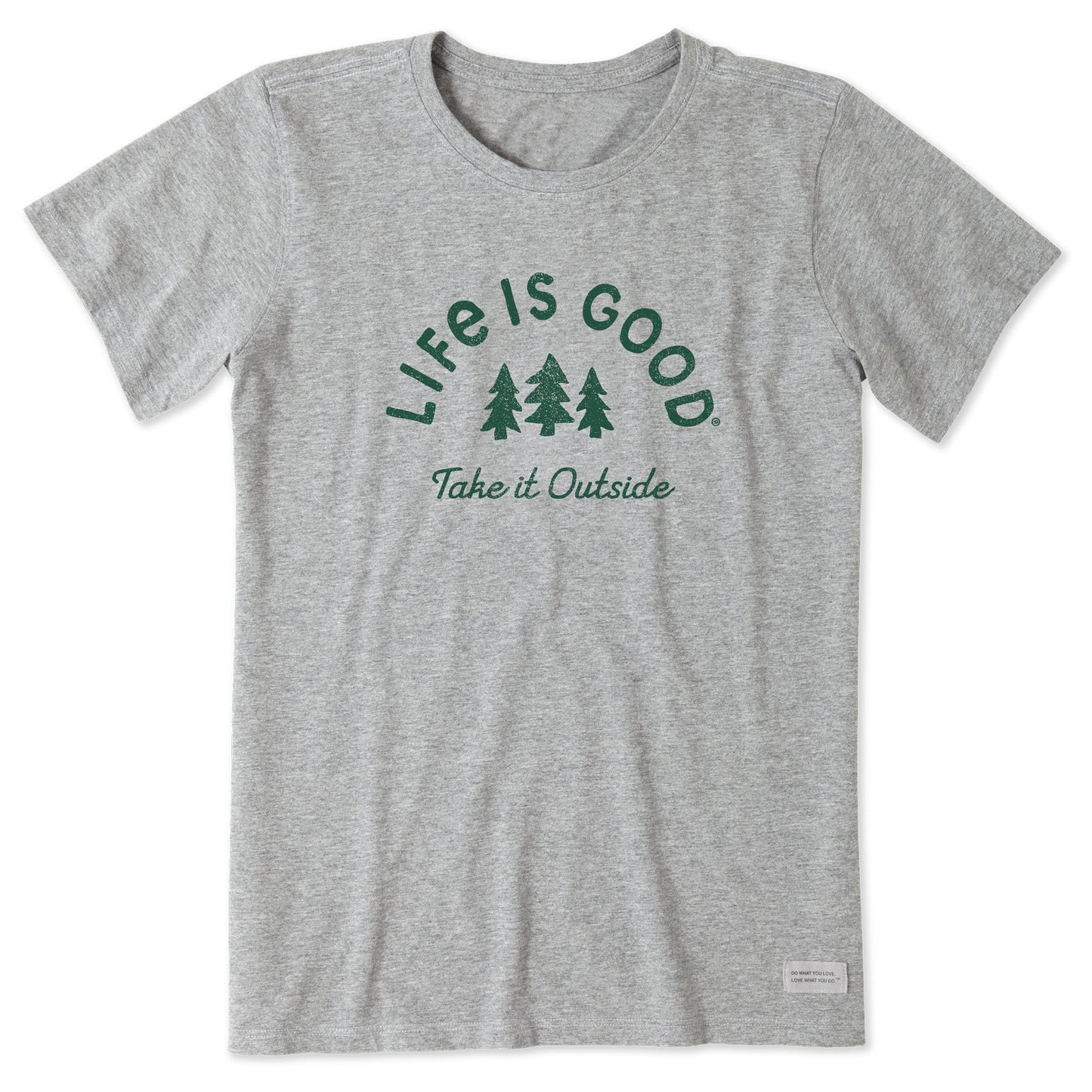 Women's Crafty Take it Outside Trees Short Sleeve Tee