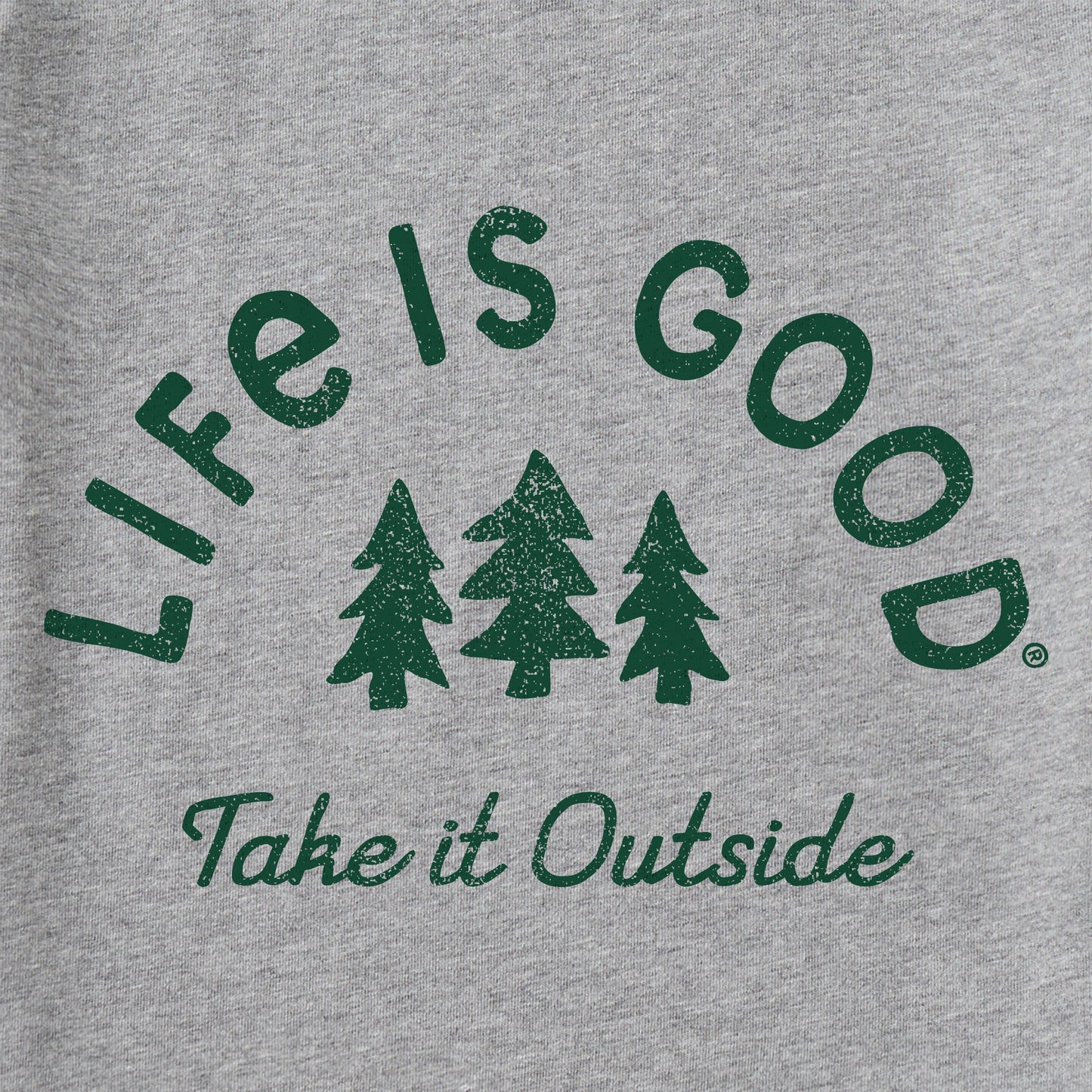 Women's Crafty Take it Outside Trees Short Sleeve Tee