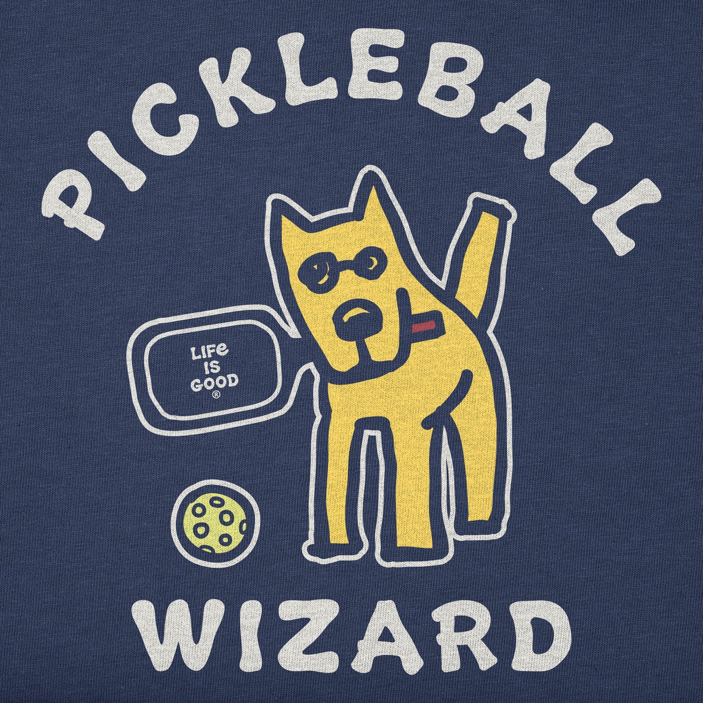 Men's Rocket Pickleball Wizard Long Sleeve Crusher Tee