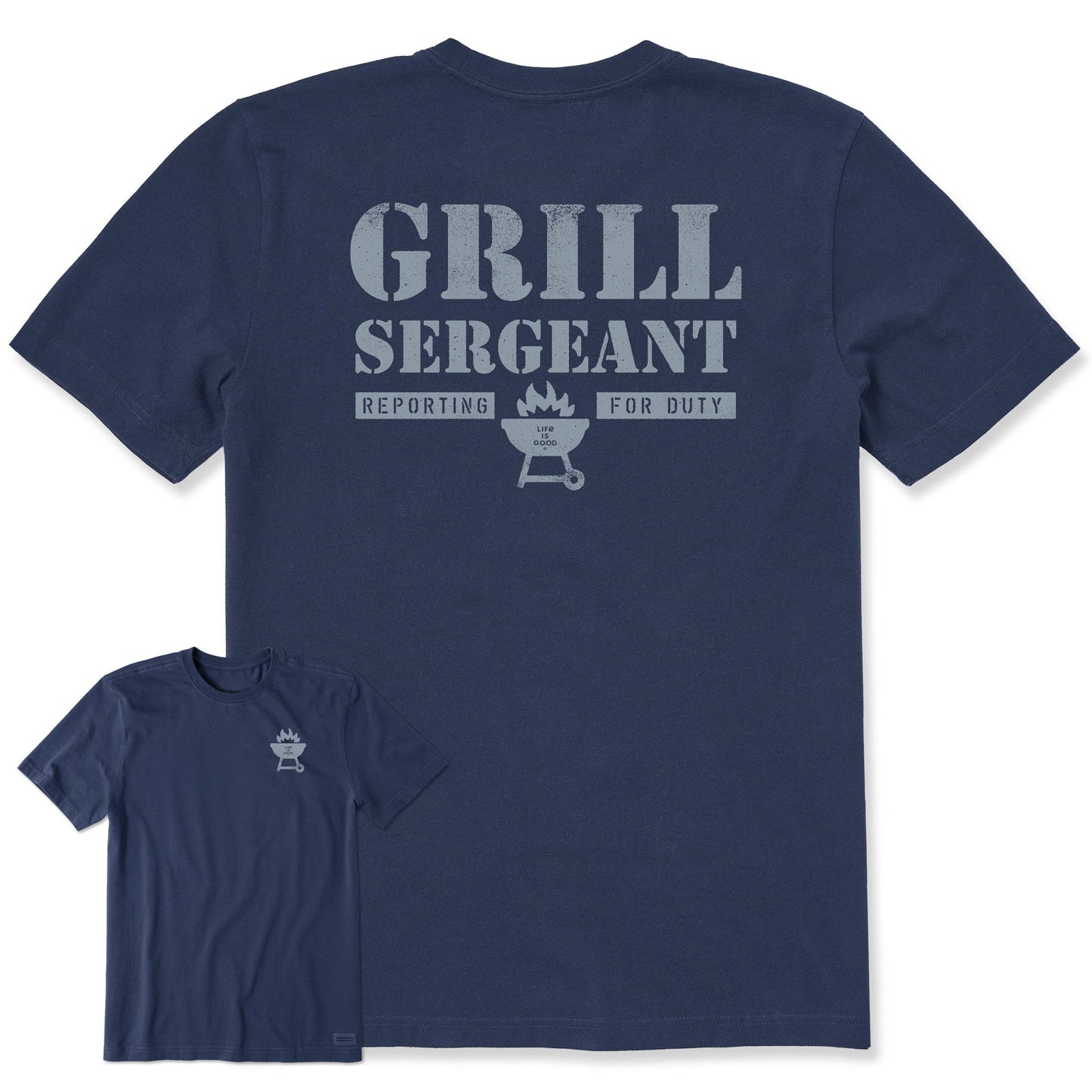 Men's Wordsmith Grill Sergeant Short Sleeve Crusher-LITE Tee