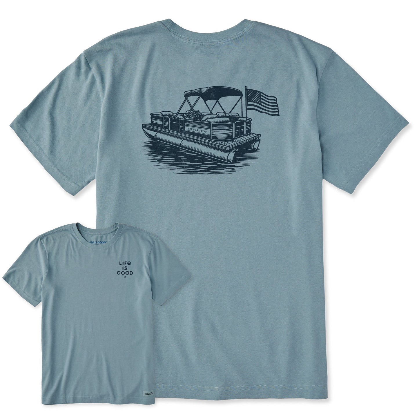 Men's Pontoon Boat Short Sleeve Tee