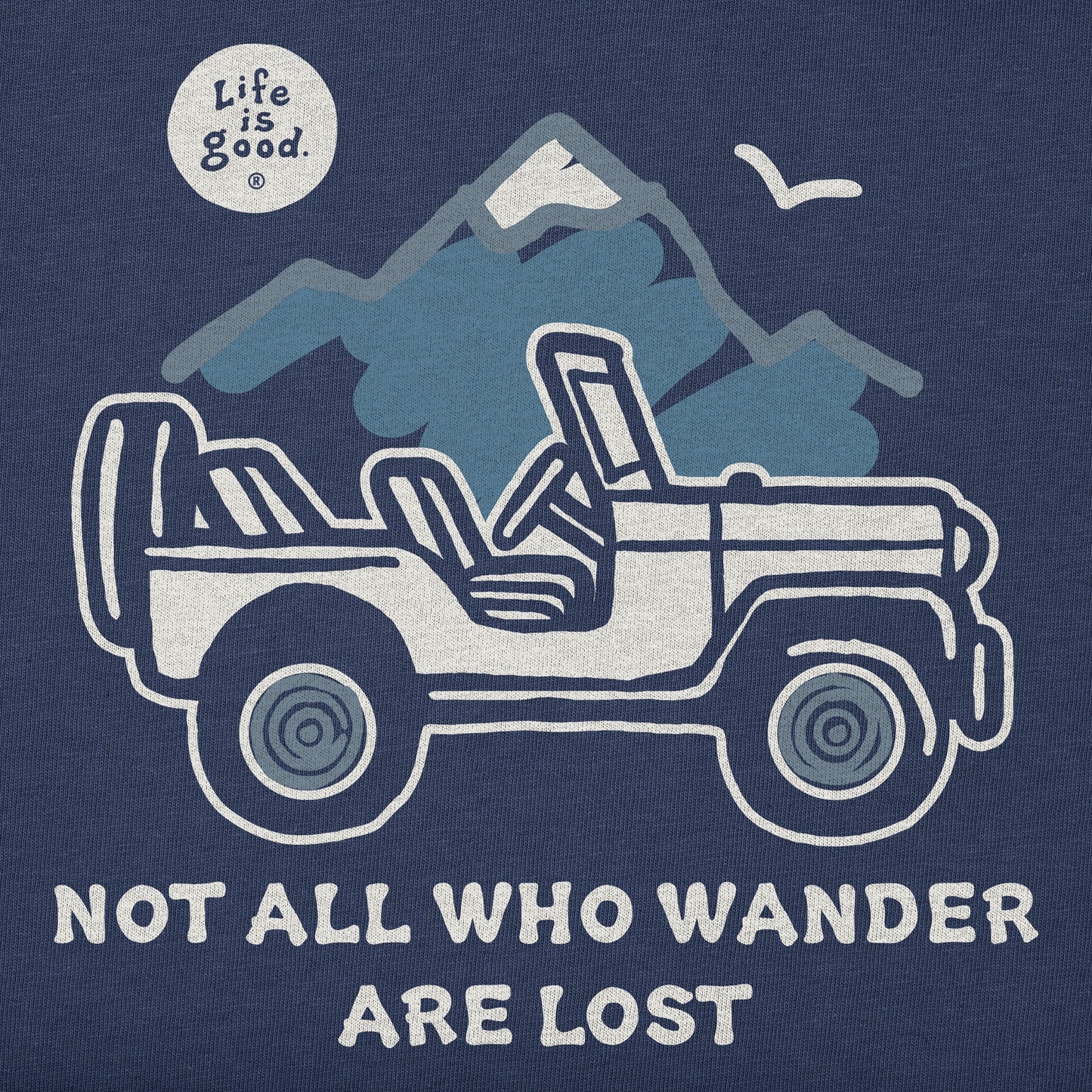 Men's Not All Who Wander Are Lost Vehicle Short Sleeve Tee
