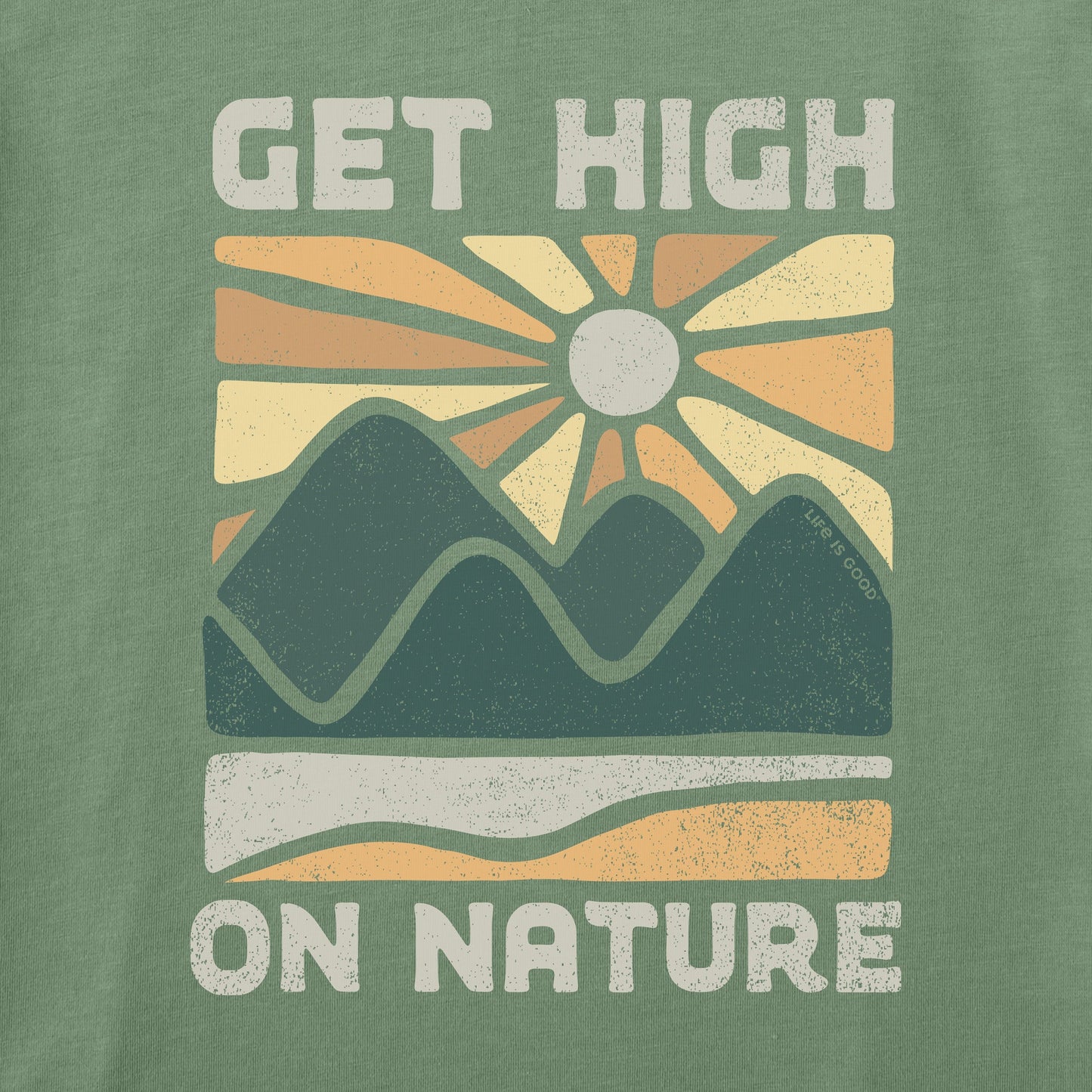 Men's Get High on Nature Short Sleeve Crusher-LITE Tee