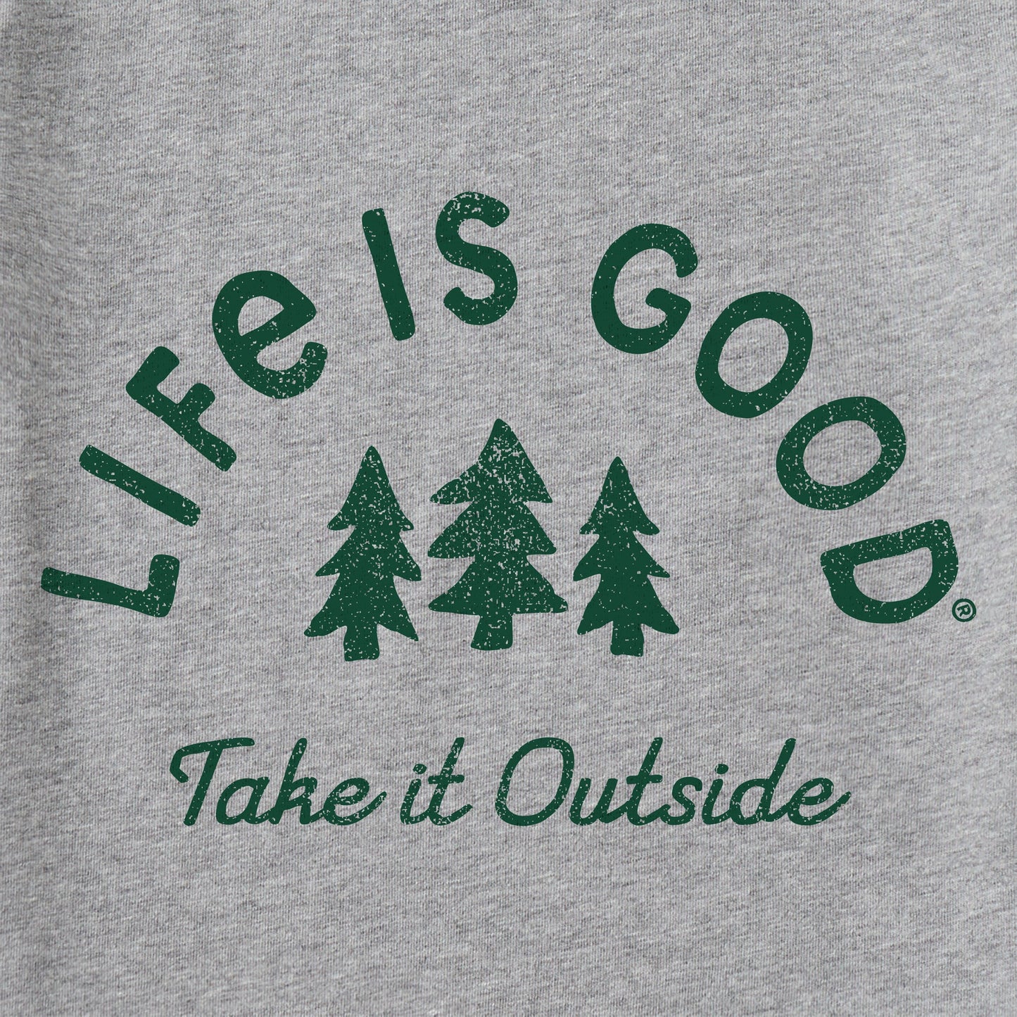 Men's Crafty Take it Outside Trees Short Sleeve Tee