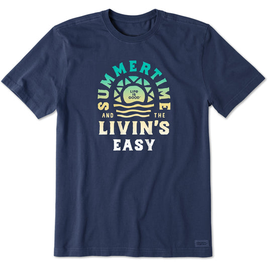 Men's Summertime & The Livin's Easy Short Sleeve Crusher-LITE Tee