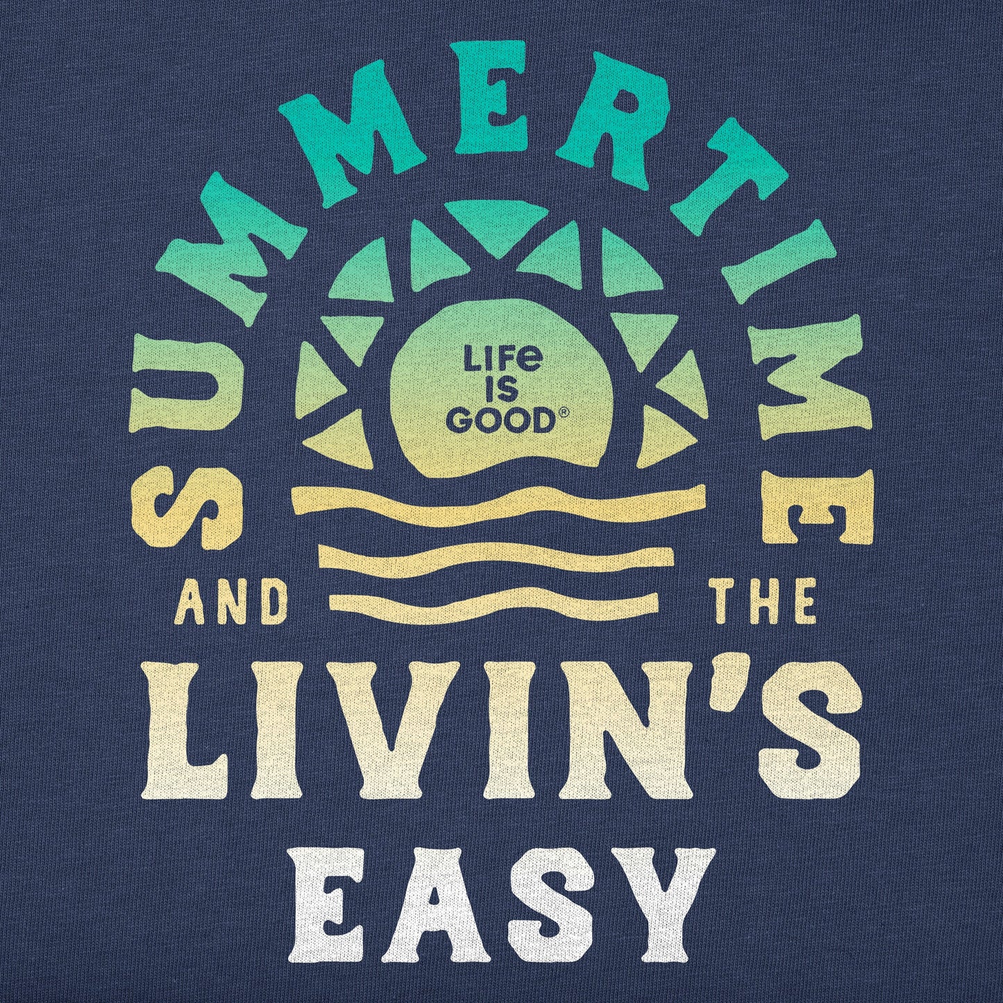 Men's Summertime & The Livin's Easy Short Sleeve Crusher-LITE Tee