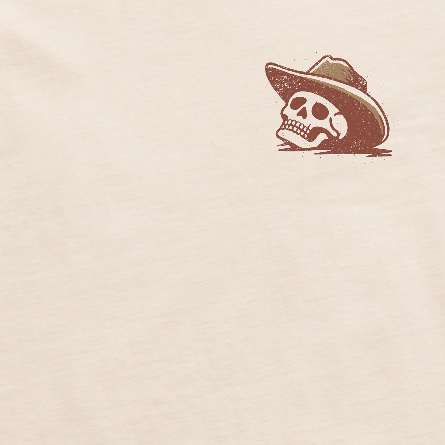 Men's Life was Good Cowboy Skull Short Sleeve Tee