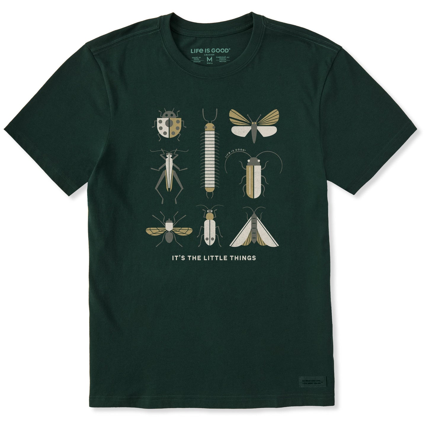Men's It's the Little Things Bugs Short Sleeve Tee