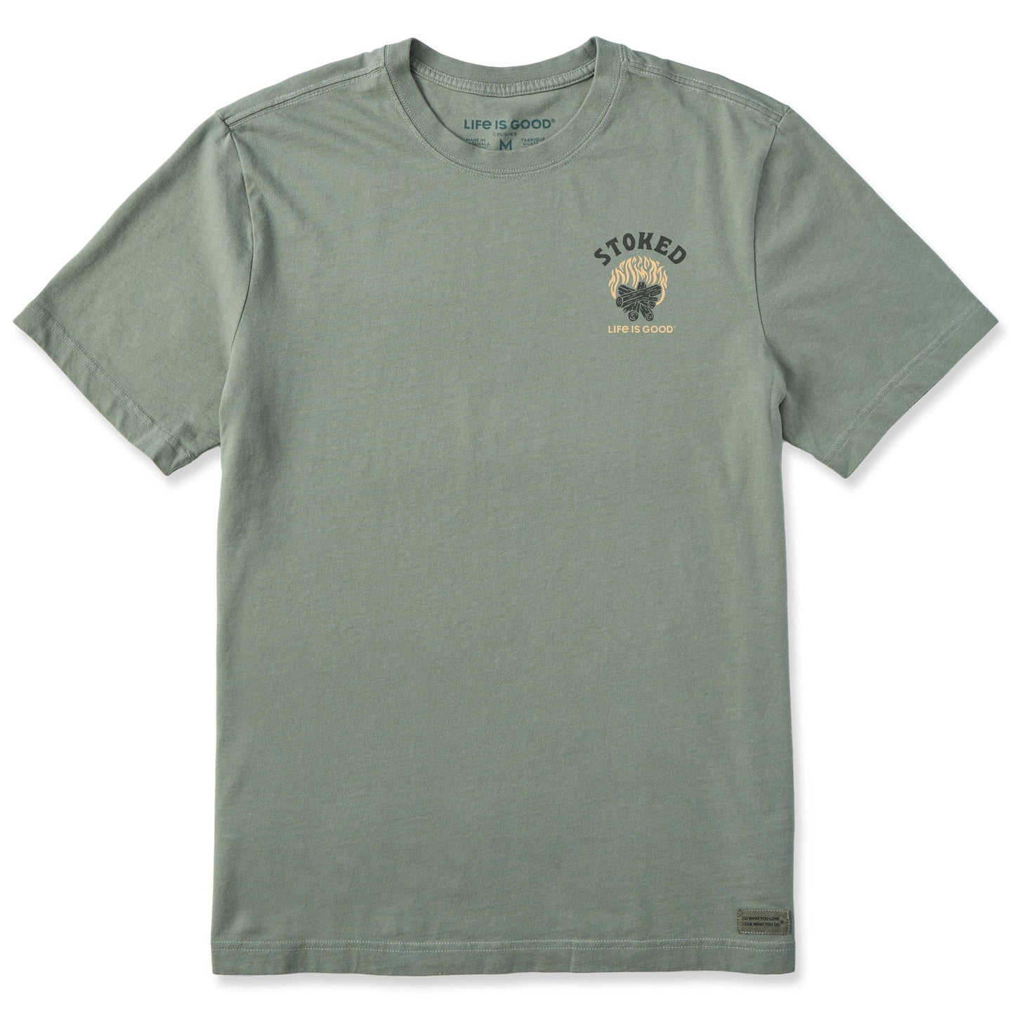 Men's Stoked Campfire Short Sleeve Crusher-LITE Tee