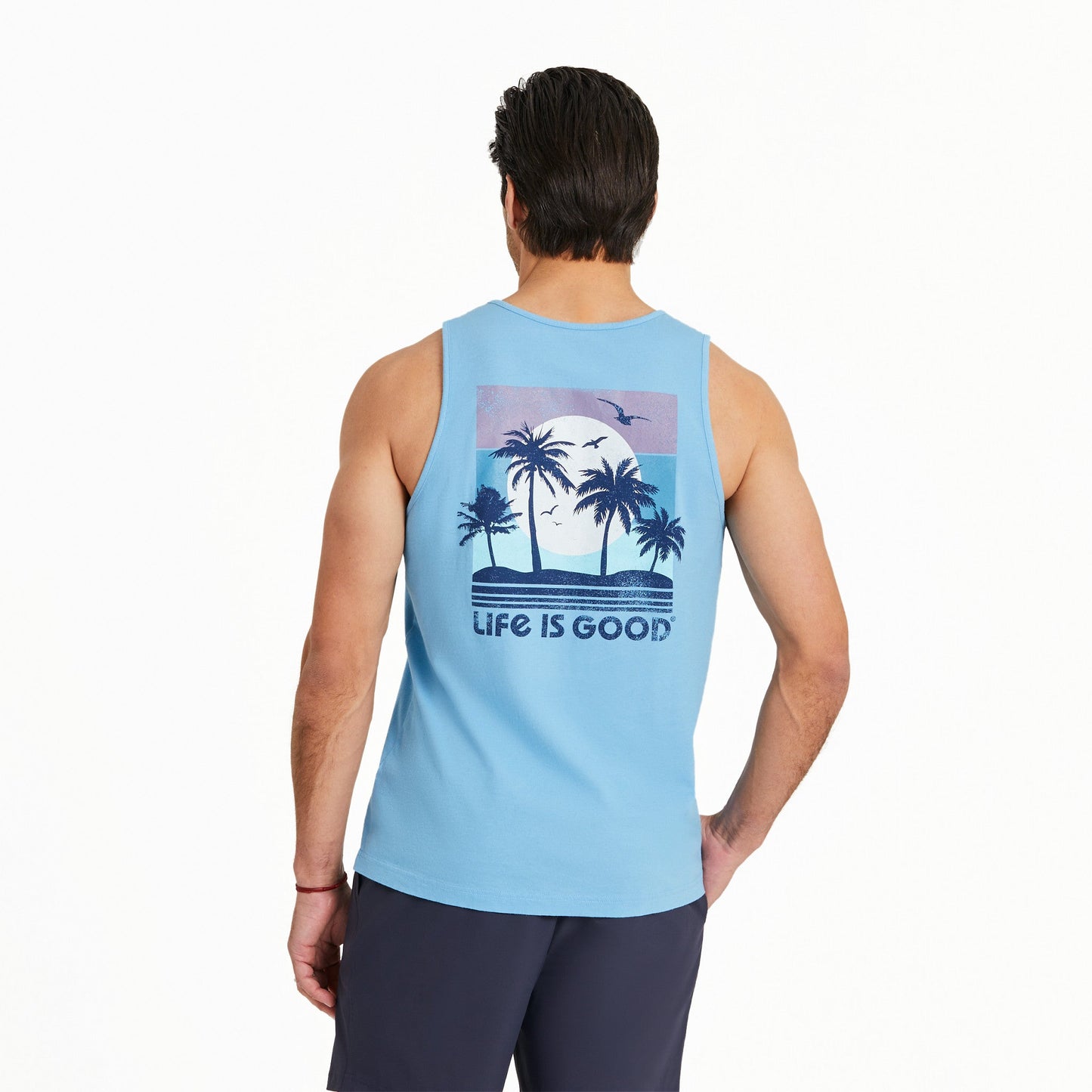 Men's Beachy Palms Crusher-LITE Tank