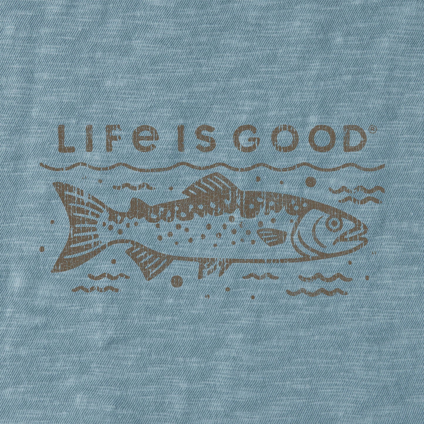 Men's Crafty Trout Slub Slim Fit Tee