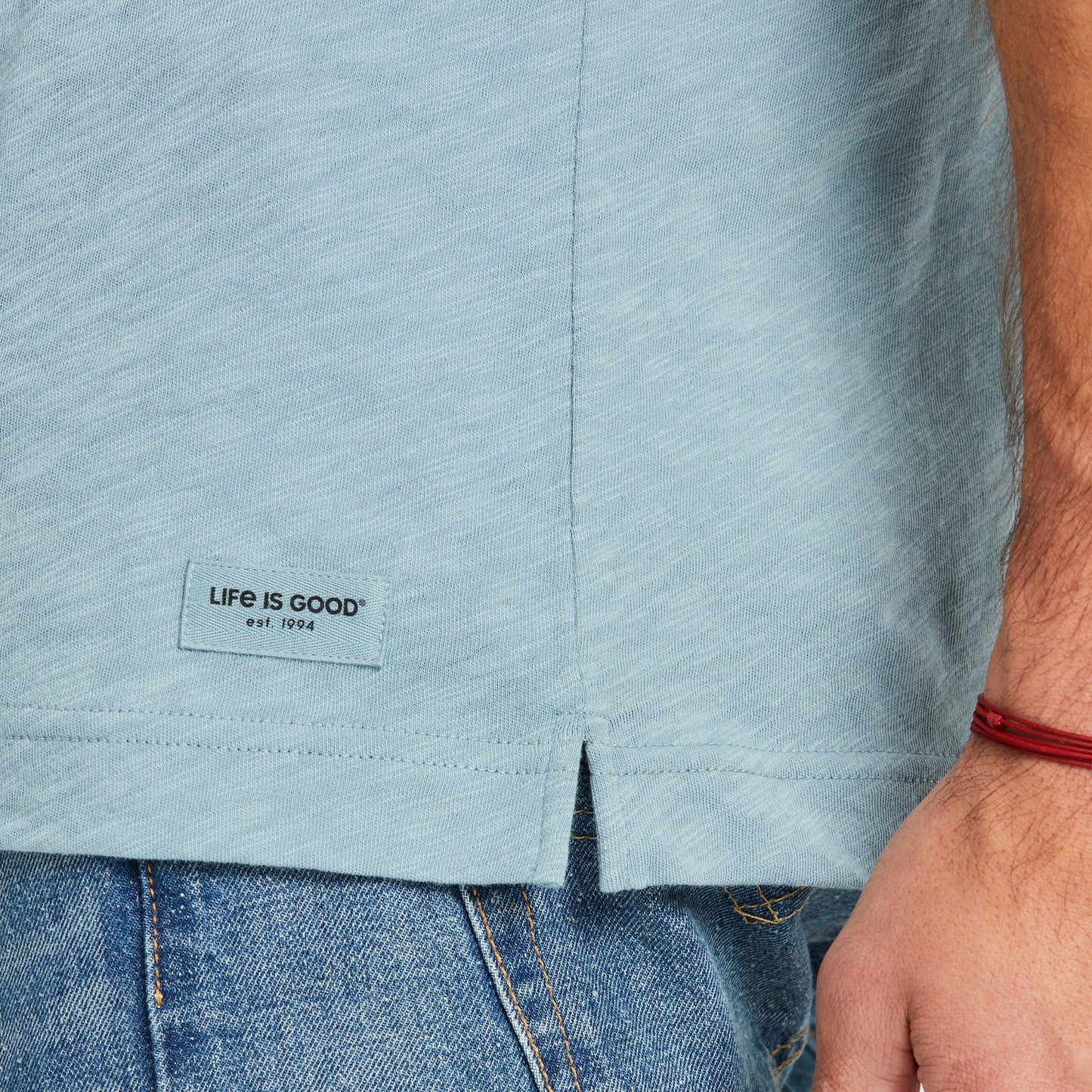 Men's Crafty Trout Slub Slim Fit Tee