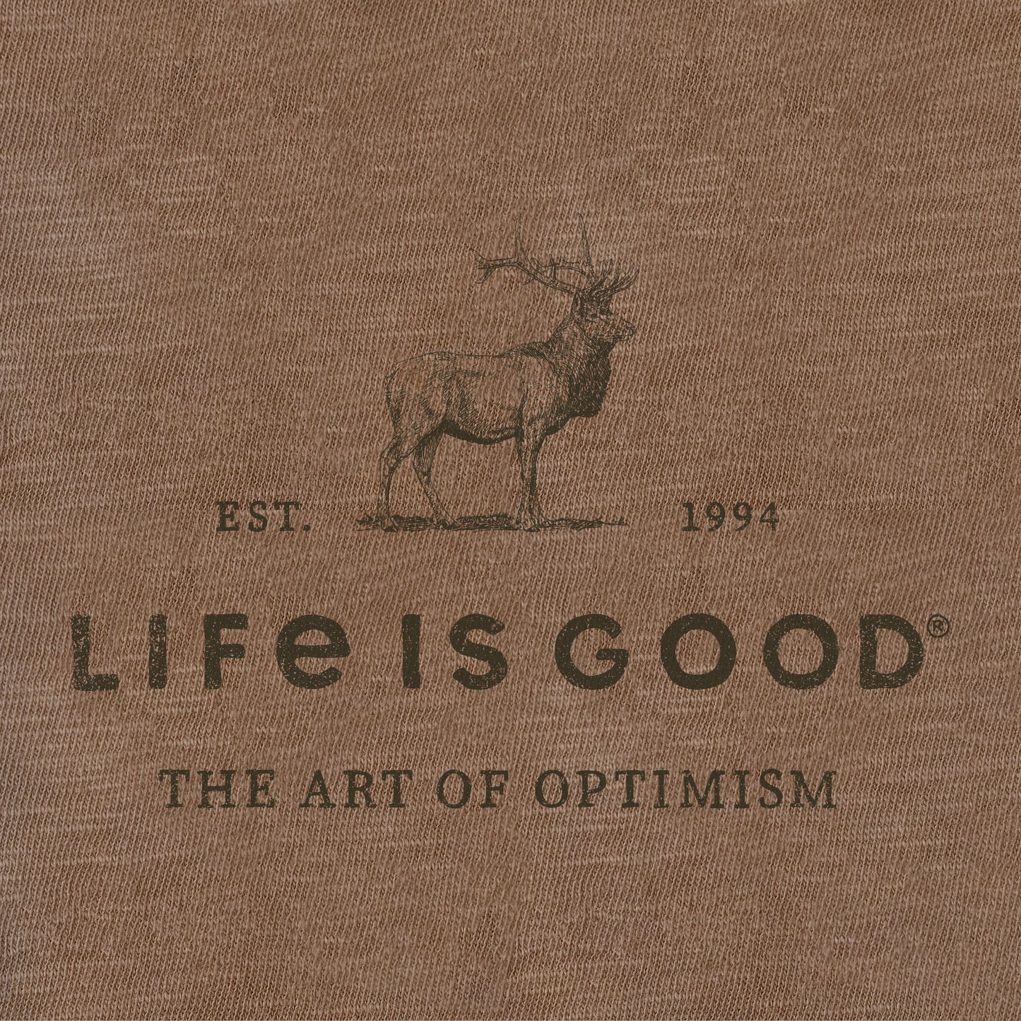 Men's Art of Optimism Buck Slub Slim Fit Tee