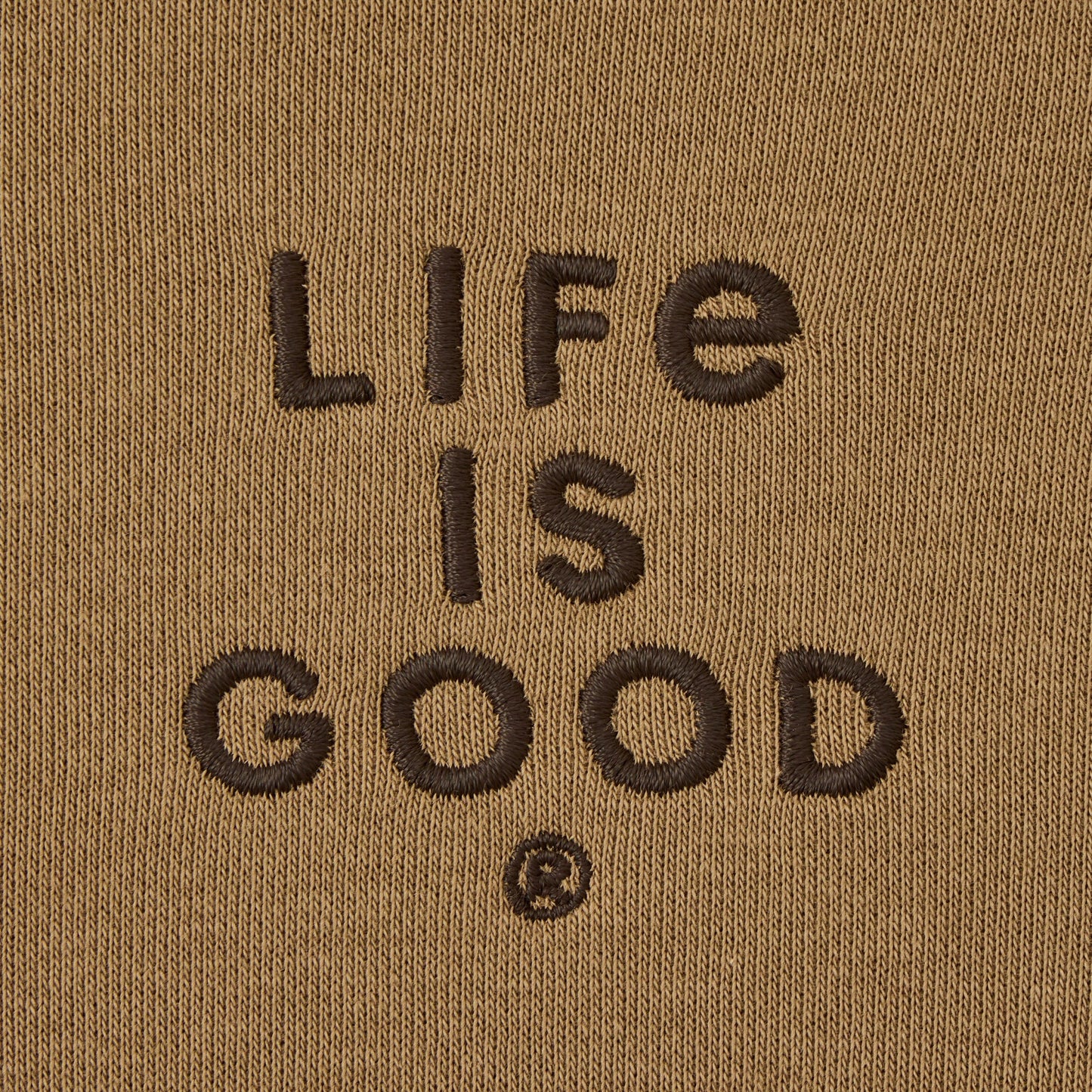 Men's Crafty LIG Stacked Good Vibes Fleece Zip Hoodie