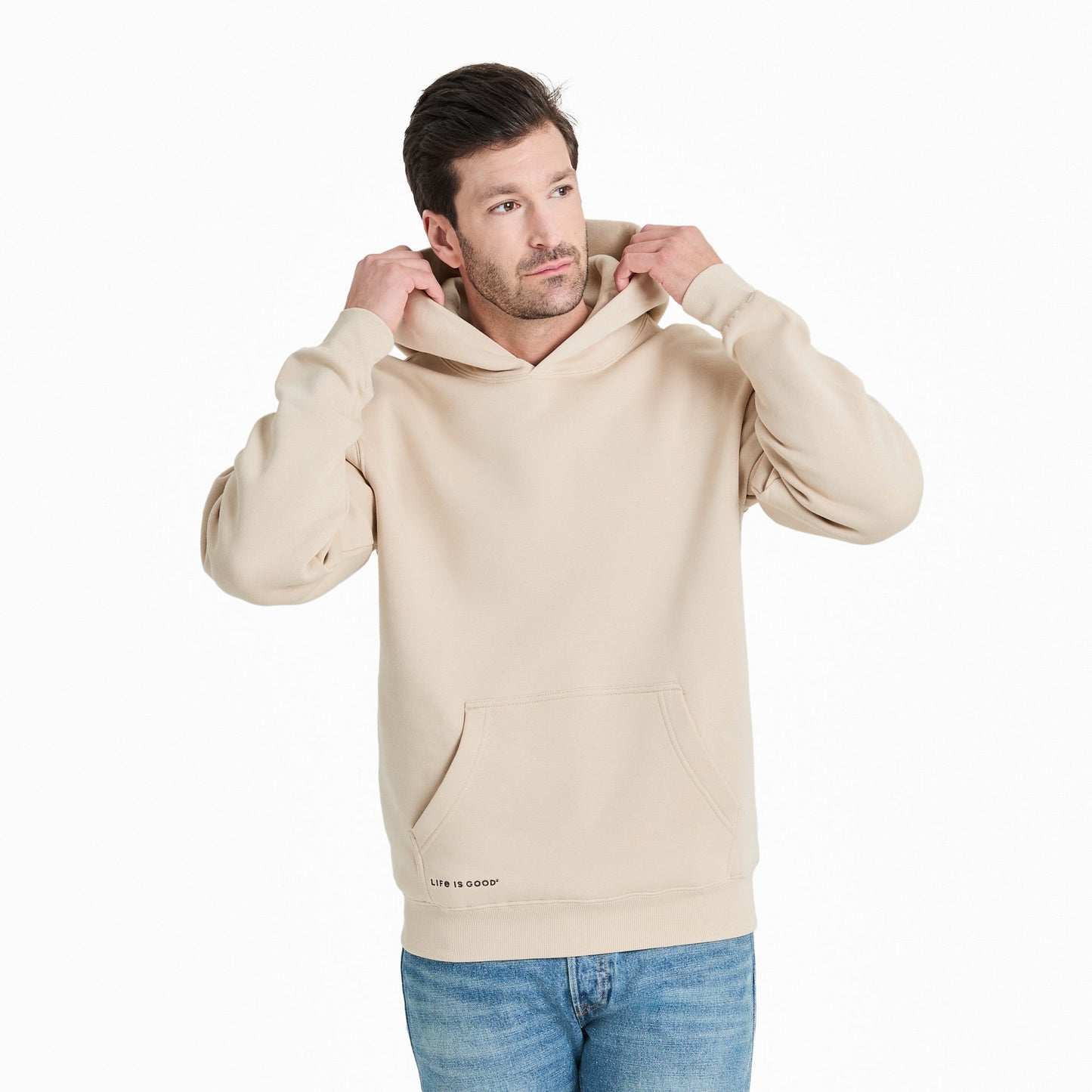 Men's Crafty LIG Good Vibes Fleece Hoodie