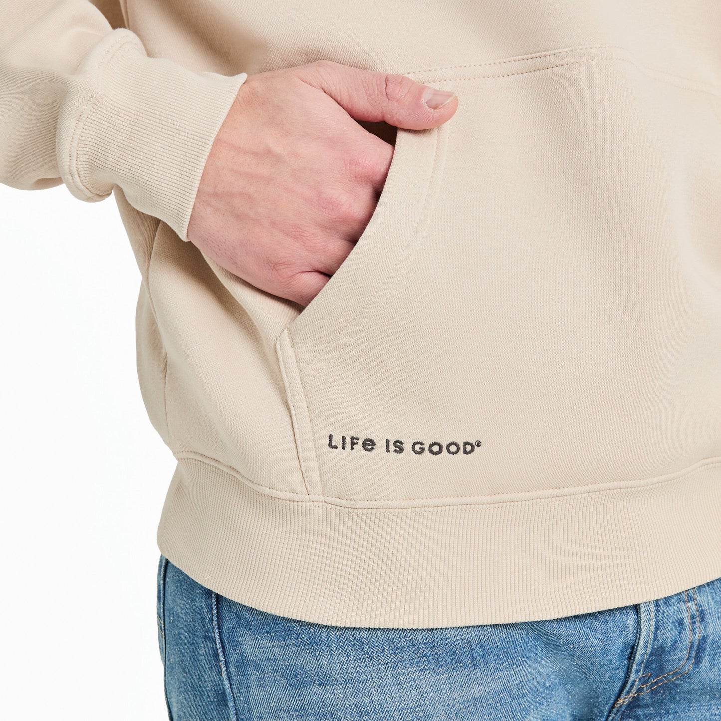 Men's Crafty LIG Good Vibes Fleece Hoodie