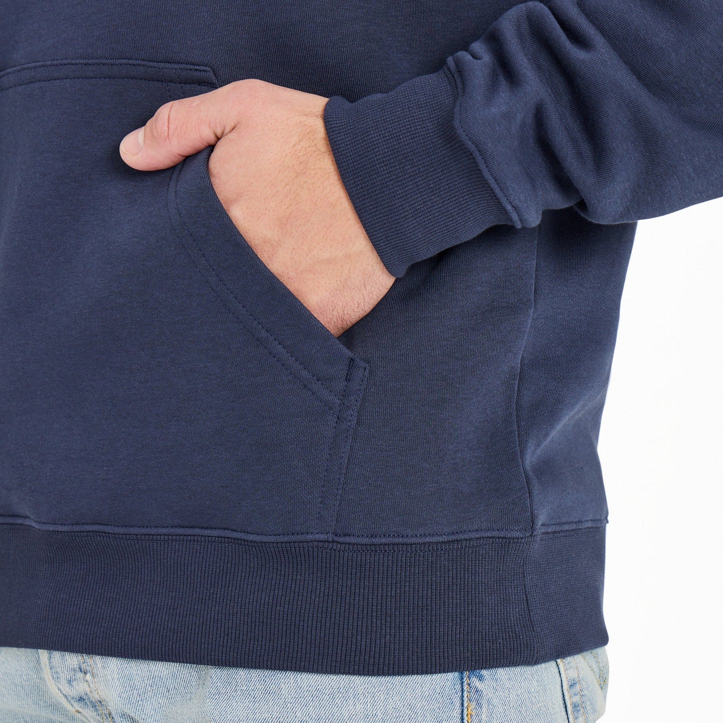 Men's Crafty Forest Good Vibes Fleece Hoodie