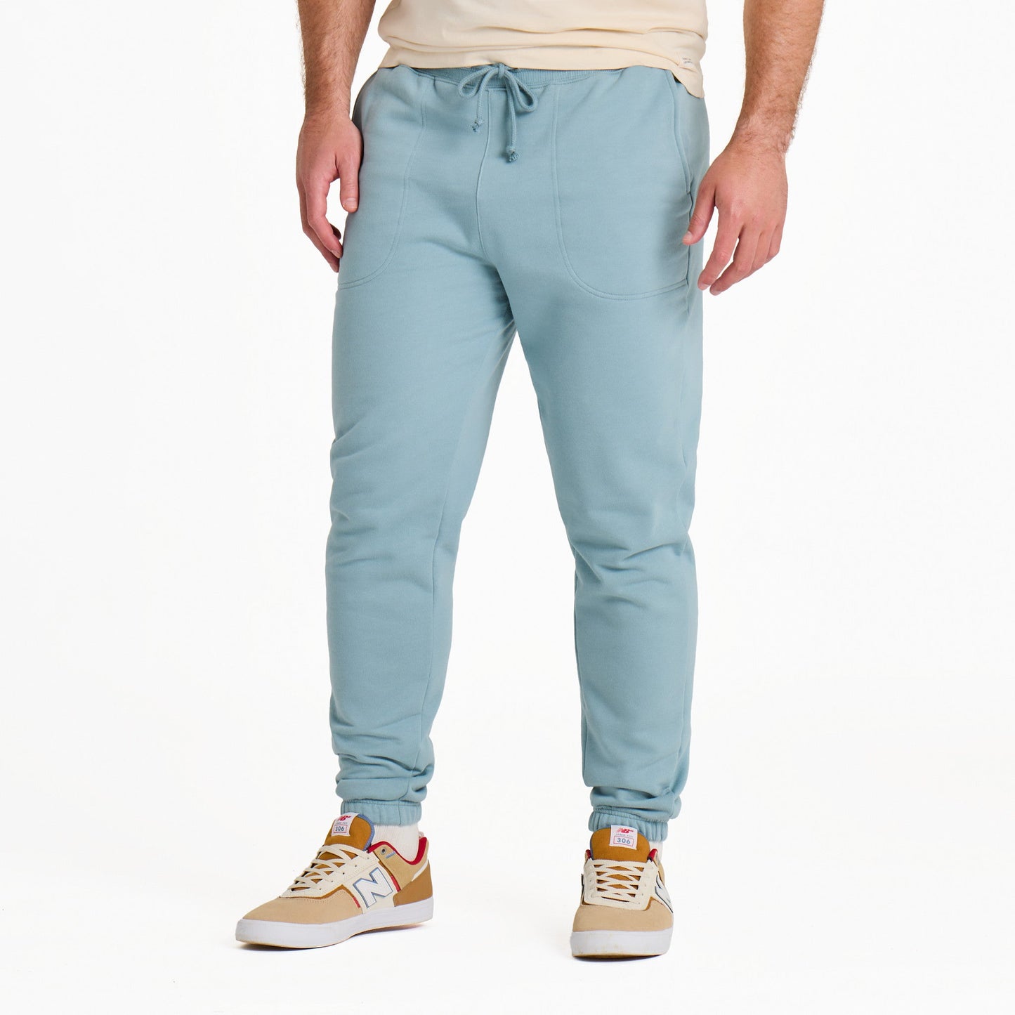 Men's Solid Good Vibes Fleece Jogger