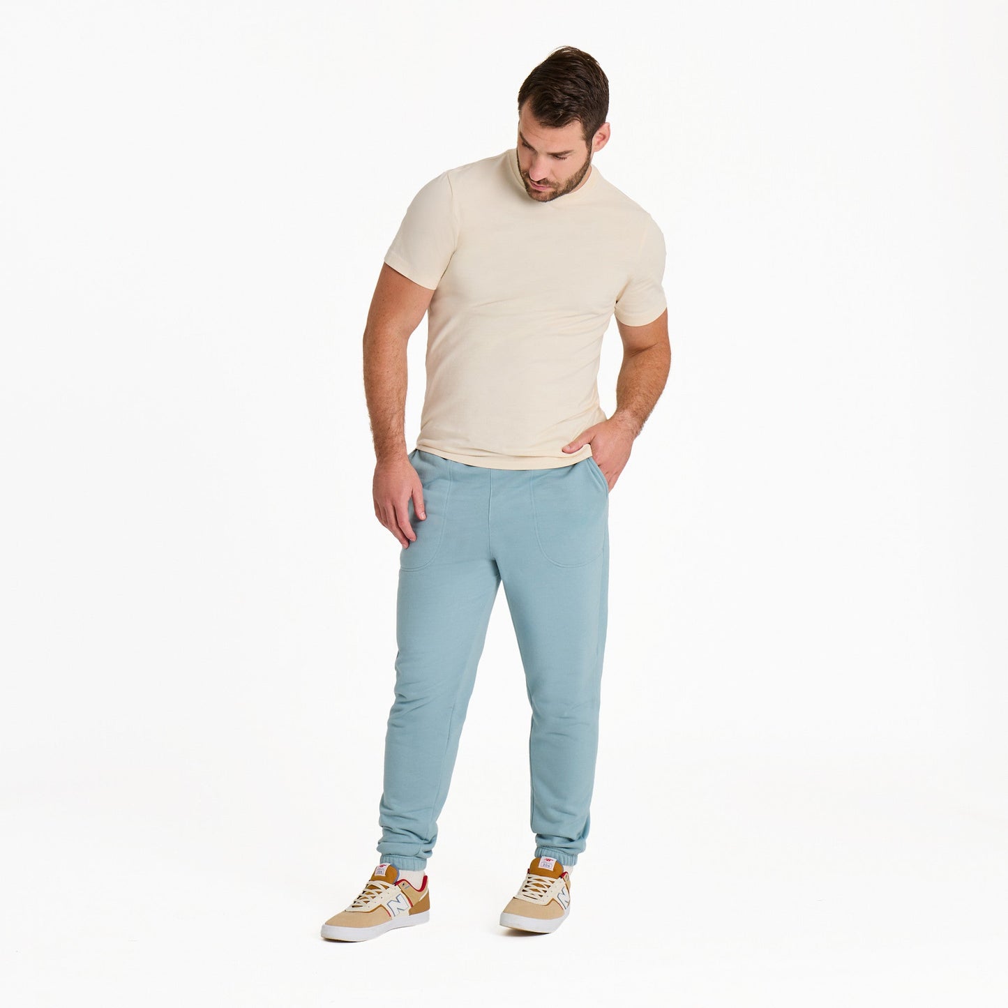 Men's Solid Good Vibes Fleece Jogger