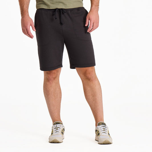 Men's Solid Good Vibes Fleece Shorts