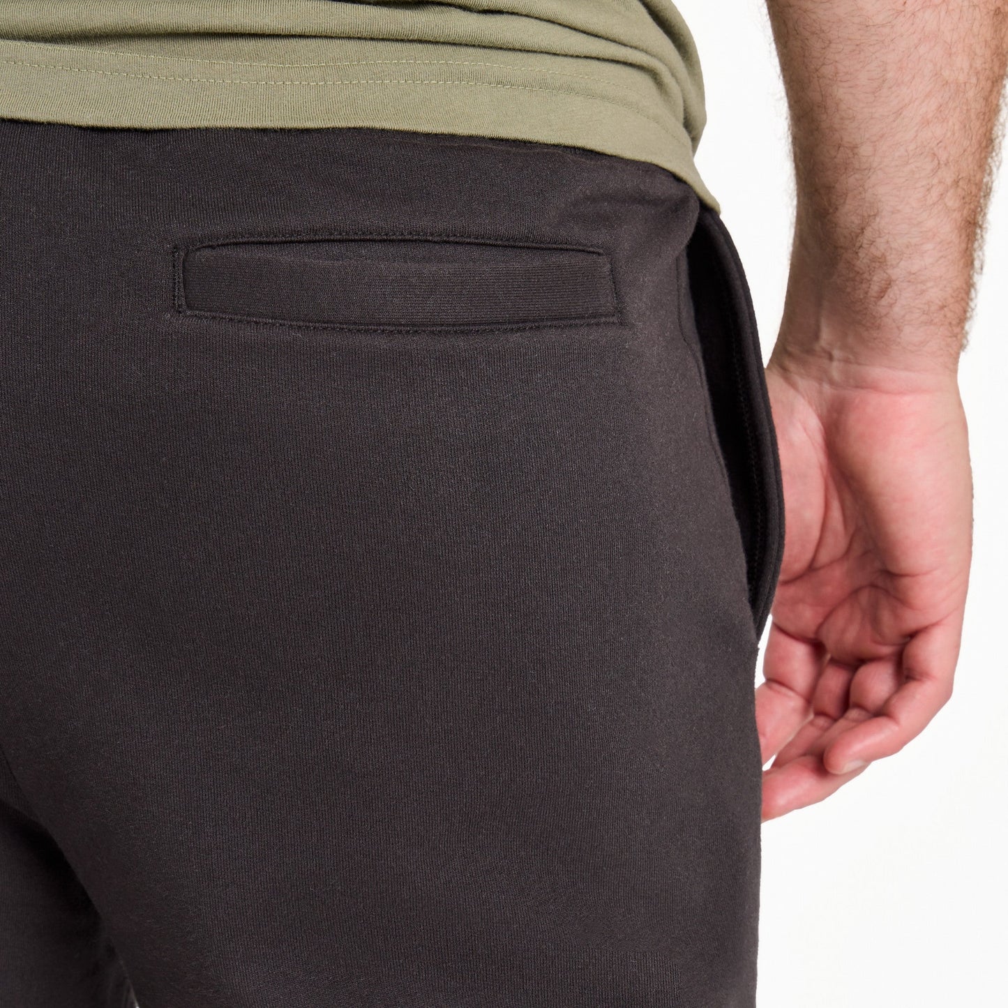 Men's Solid Good Vibes Fleece Shorts