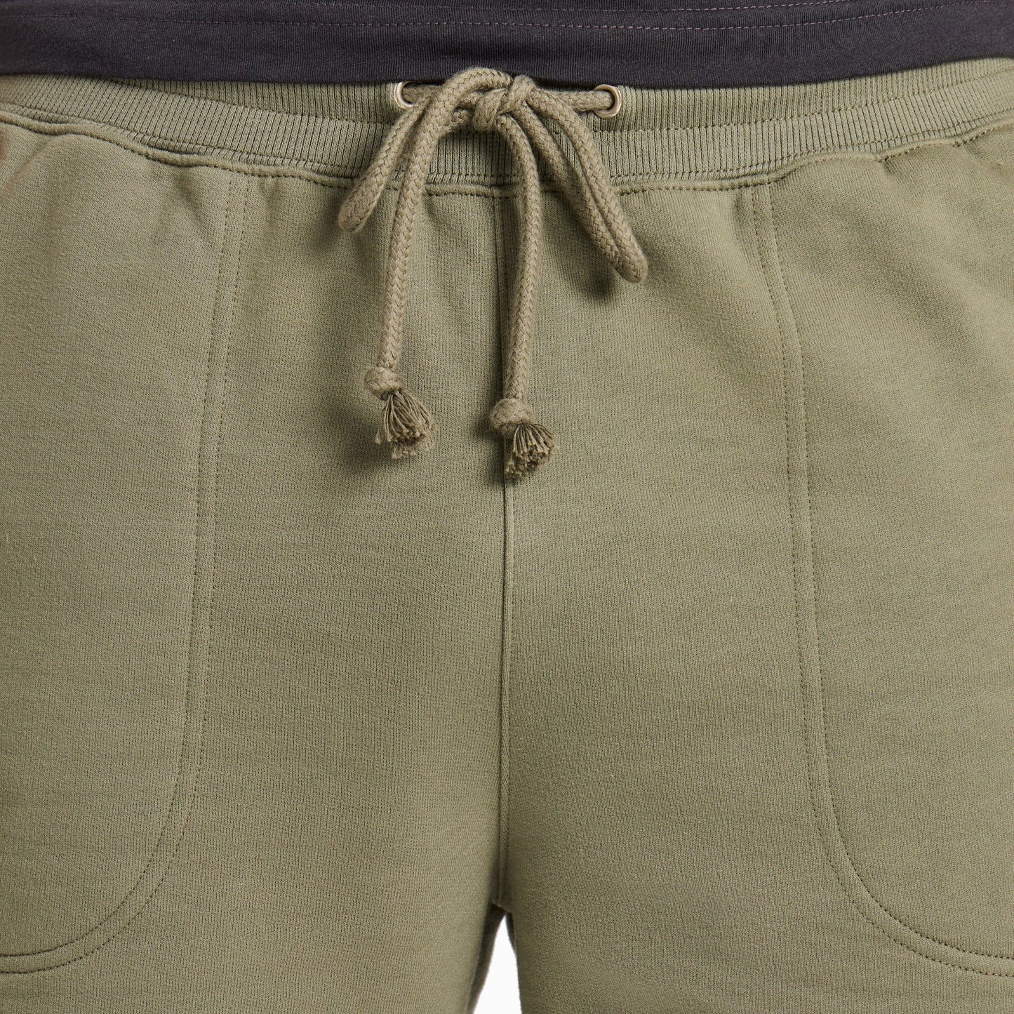 Men's Solid Good Vibes Fleece Shorts