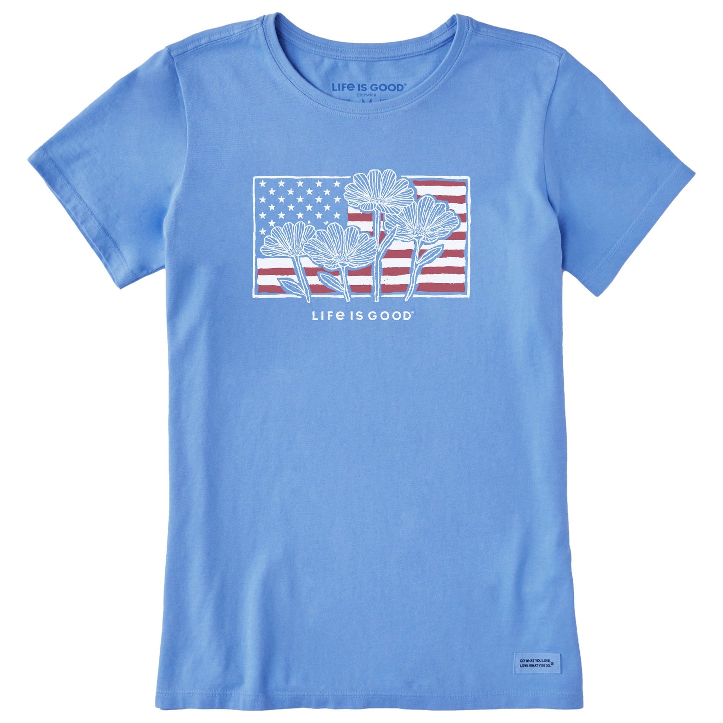 Women's Flower Flag Short Sleeve Tee