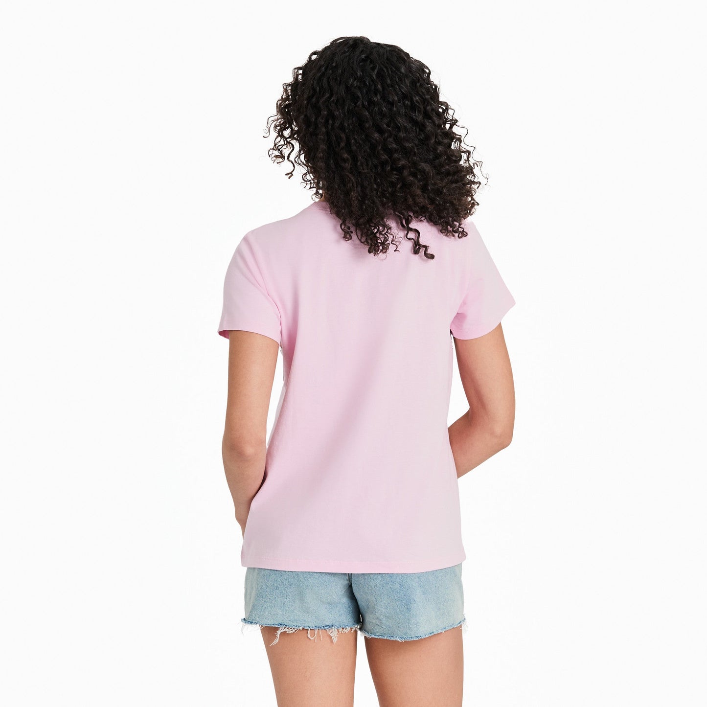 Women's Butterflies in the Garden Short Sleeve Crusher Tee