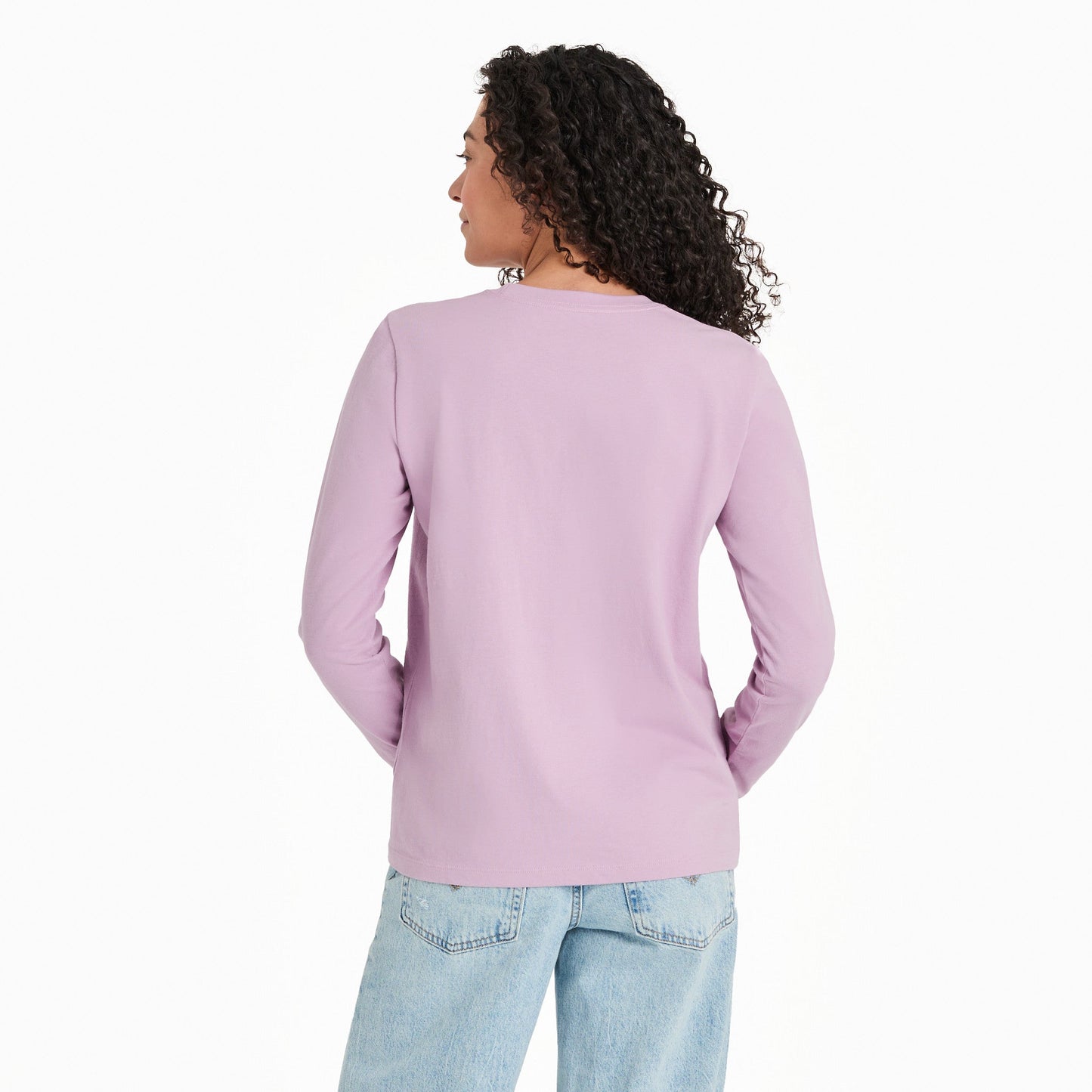 Women's Good Day Long Sleeve Crusher Tee