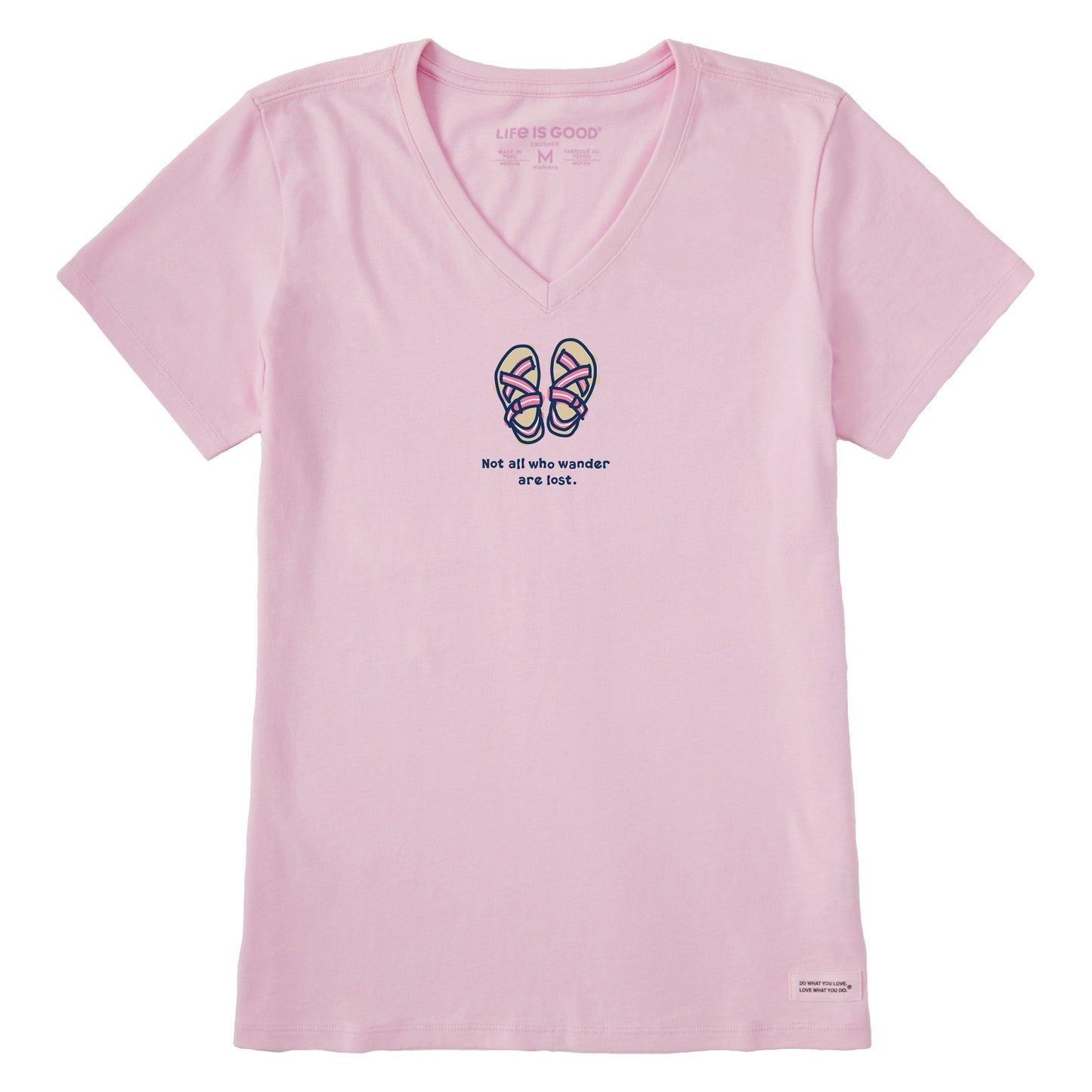 Women's Sporty Sandals Short Sleeve Crusher Vee